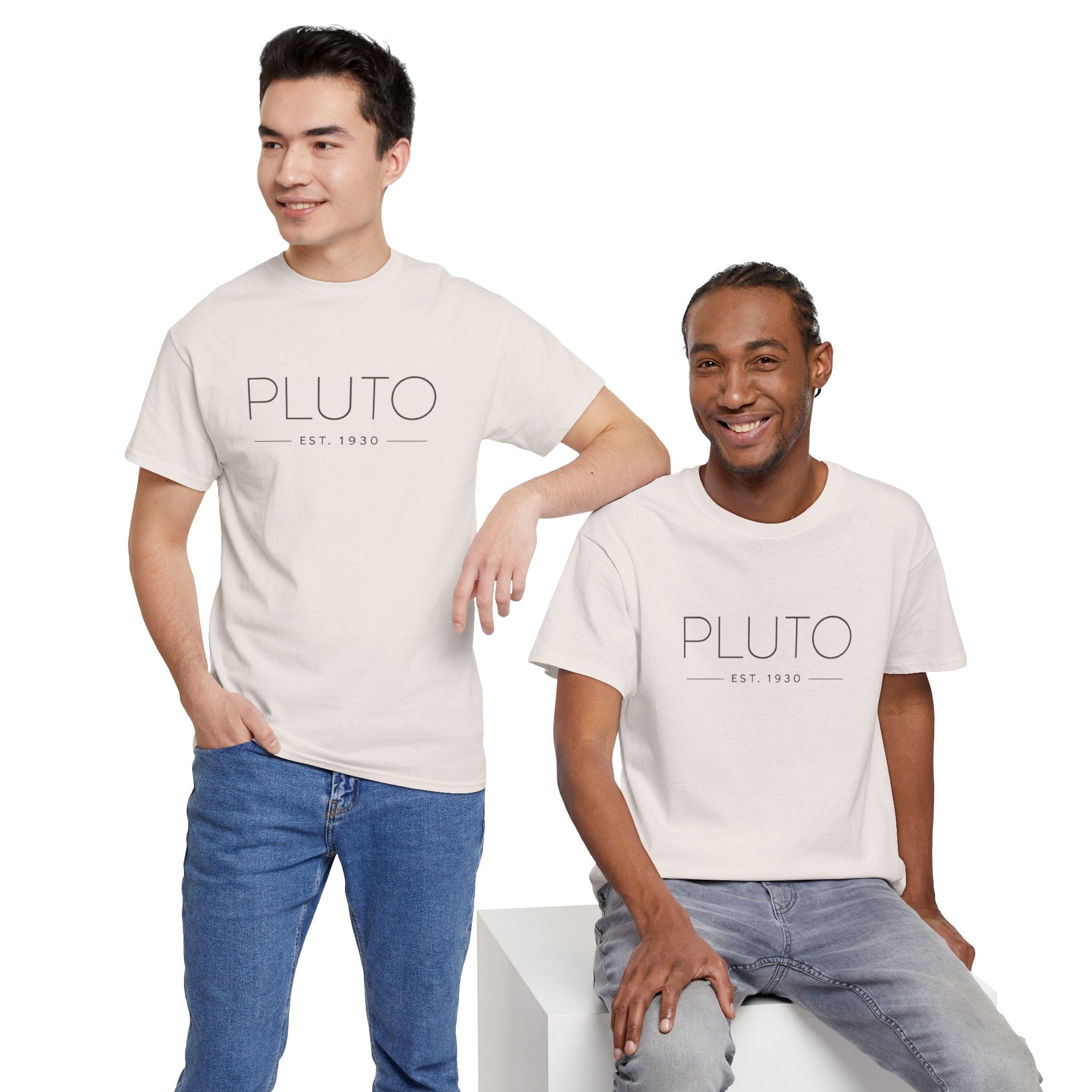 Pluto Theme Park T-Shirt — Minimalist Graphic Tee