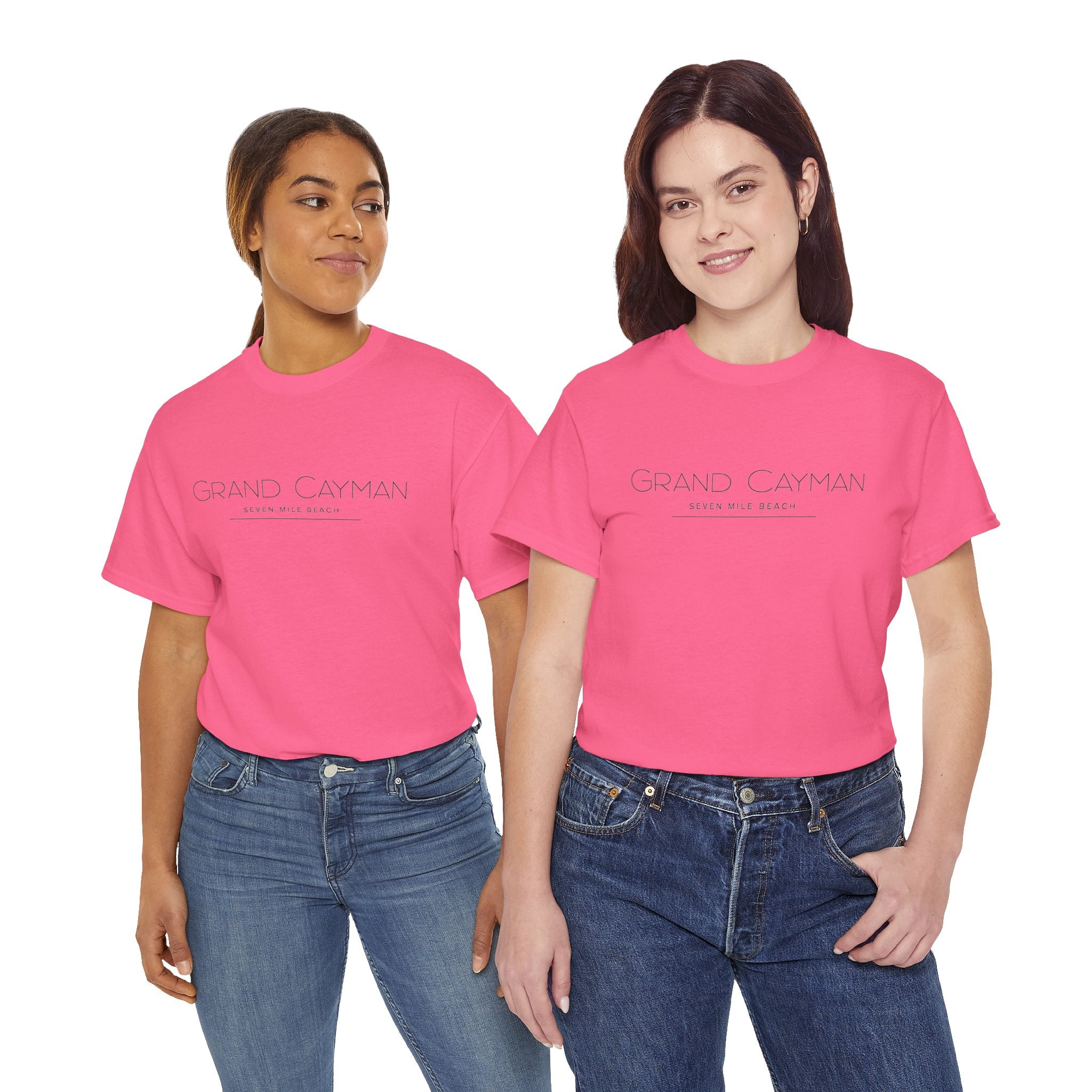 Grand Cayman Minimalist Logo Tee — Island Resort Vacation T‑Shirt