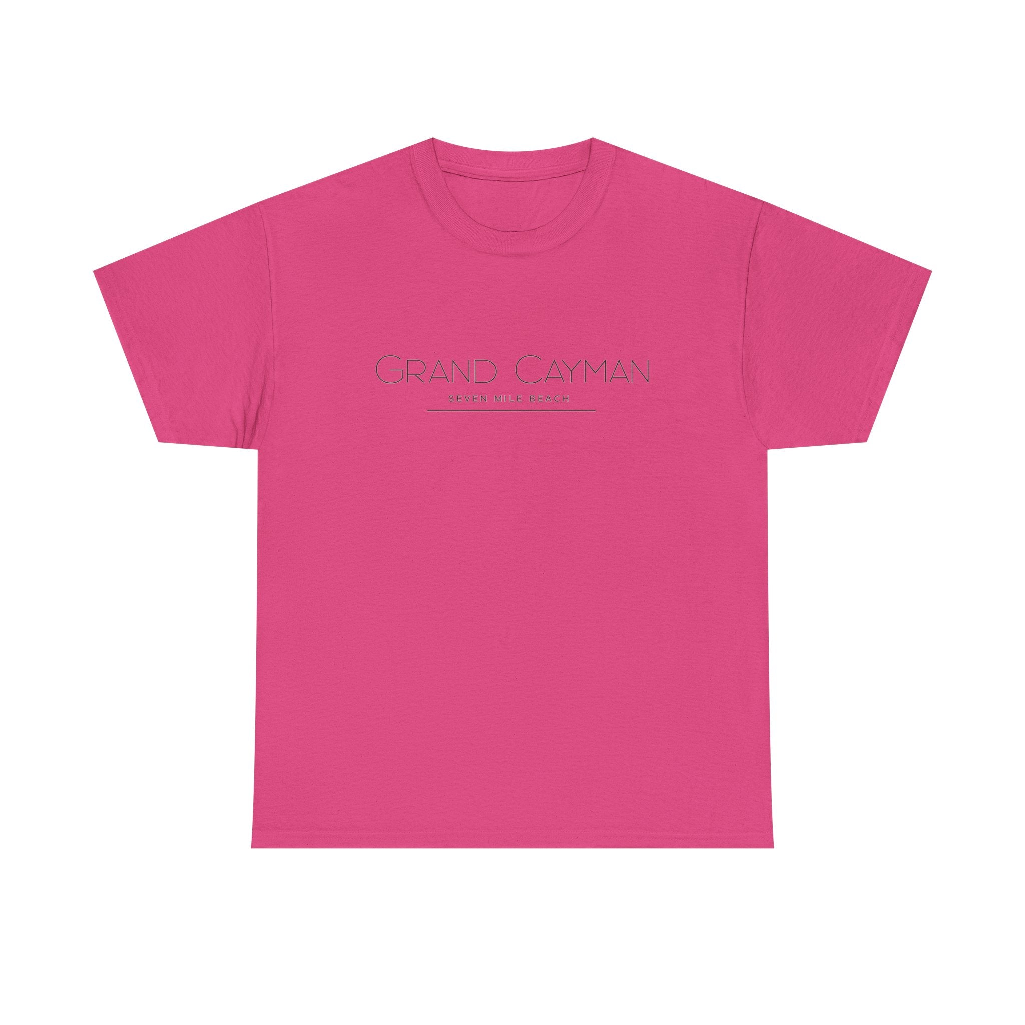 Grand Cayman Minimalist Logo Tee — Island Resort Vacation T‑Shirt
