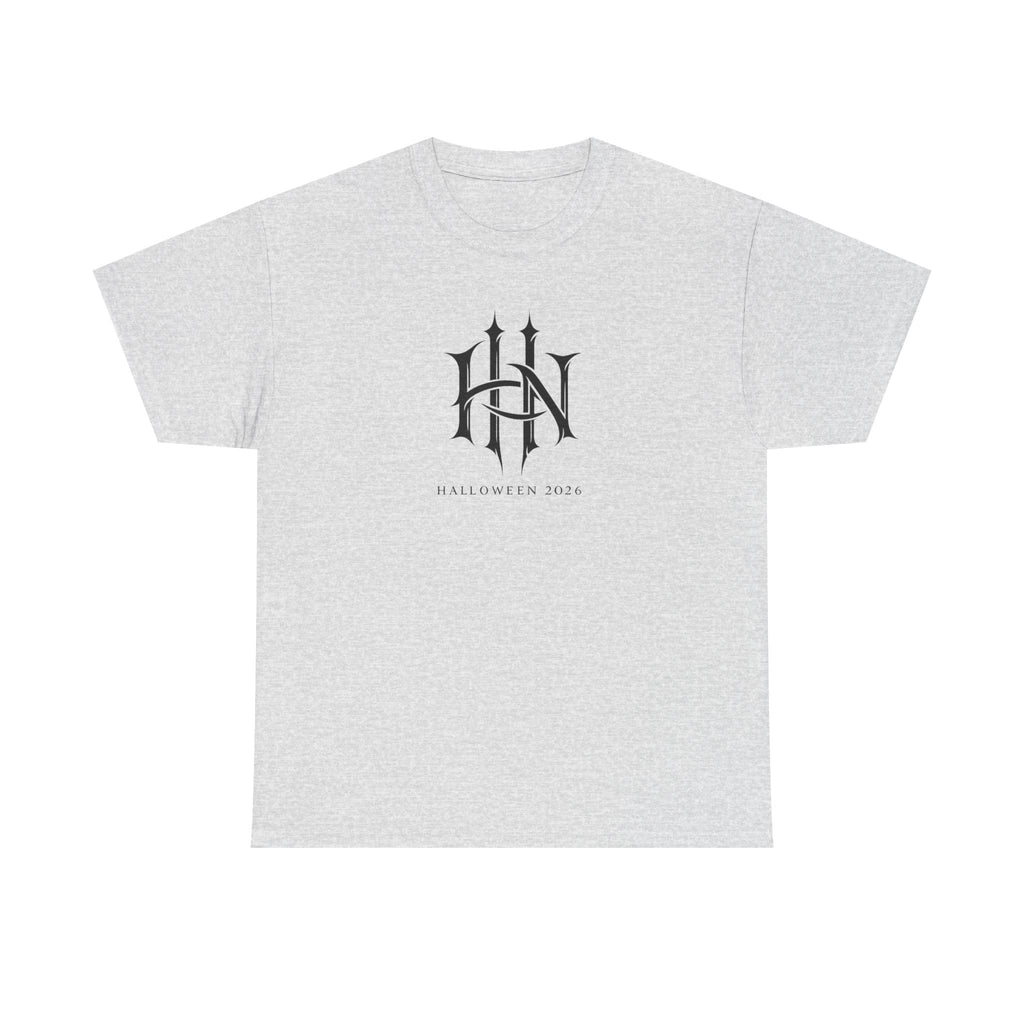 Horror Nights Tee — Gothic Emblem T-Shirt for Universal Studios Halloween Event