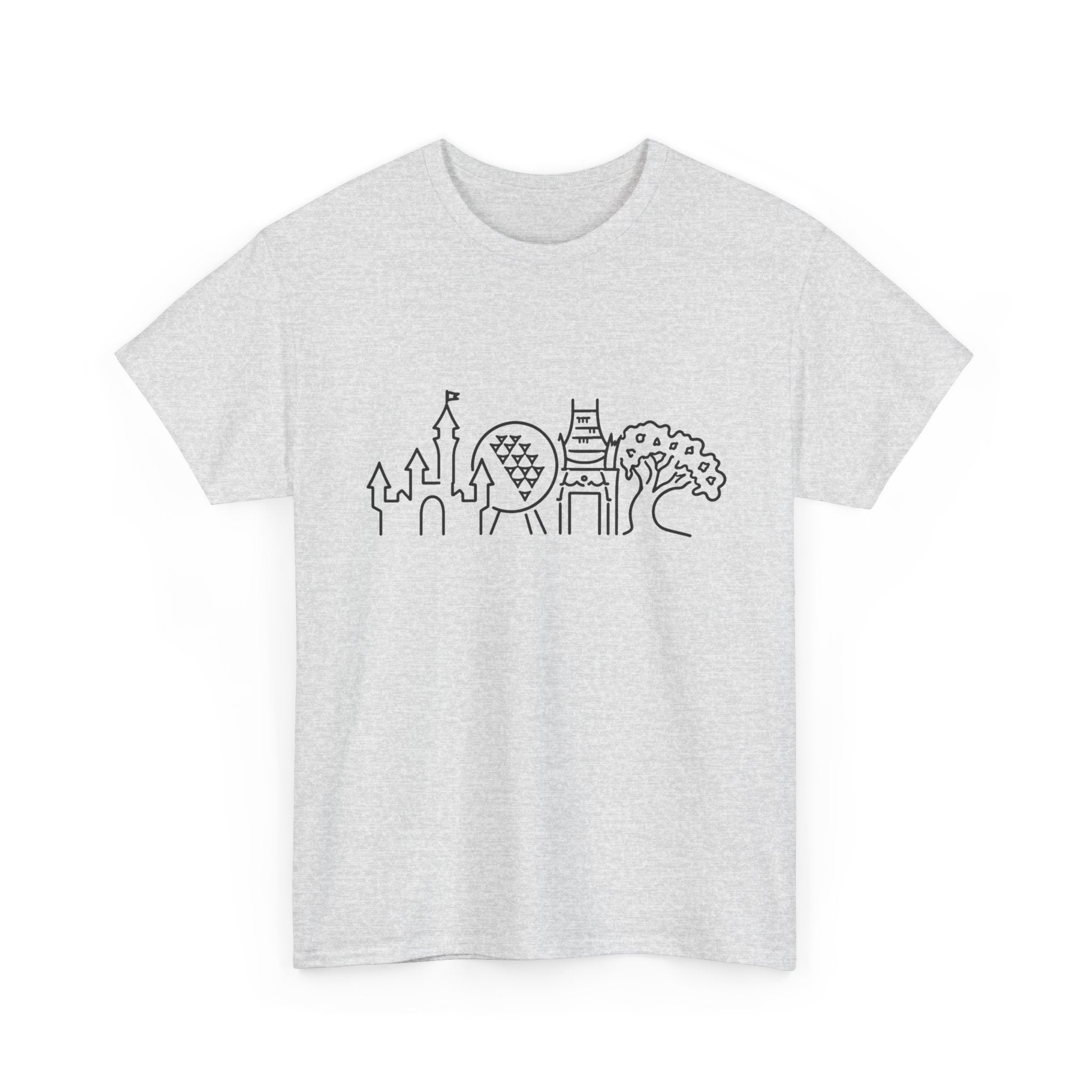 All Four Parks Theme T-Shirt — Park Hopping Tee