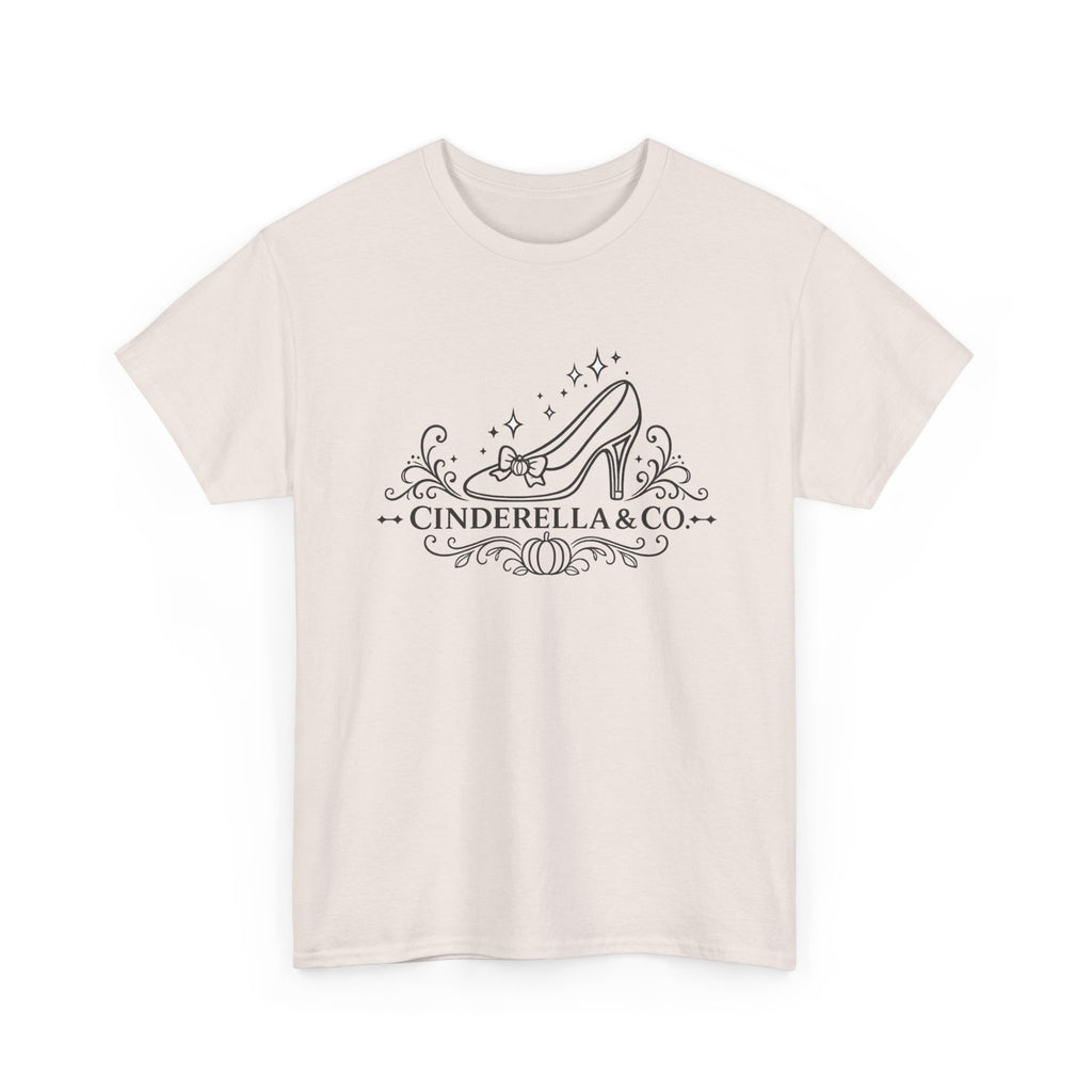 Cinderella & Co. Graphic Tee — Glass Slipper Vintage Logo T-Shirt