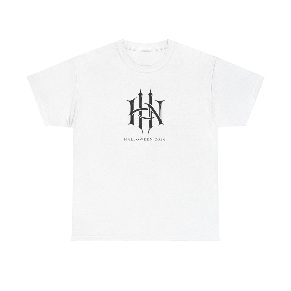 Horror Nights Tee — Gothic Emblem T-Shirt for Universal Studios Halloween Event