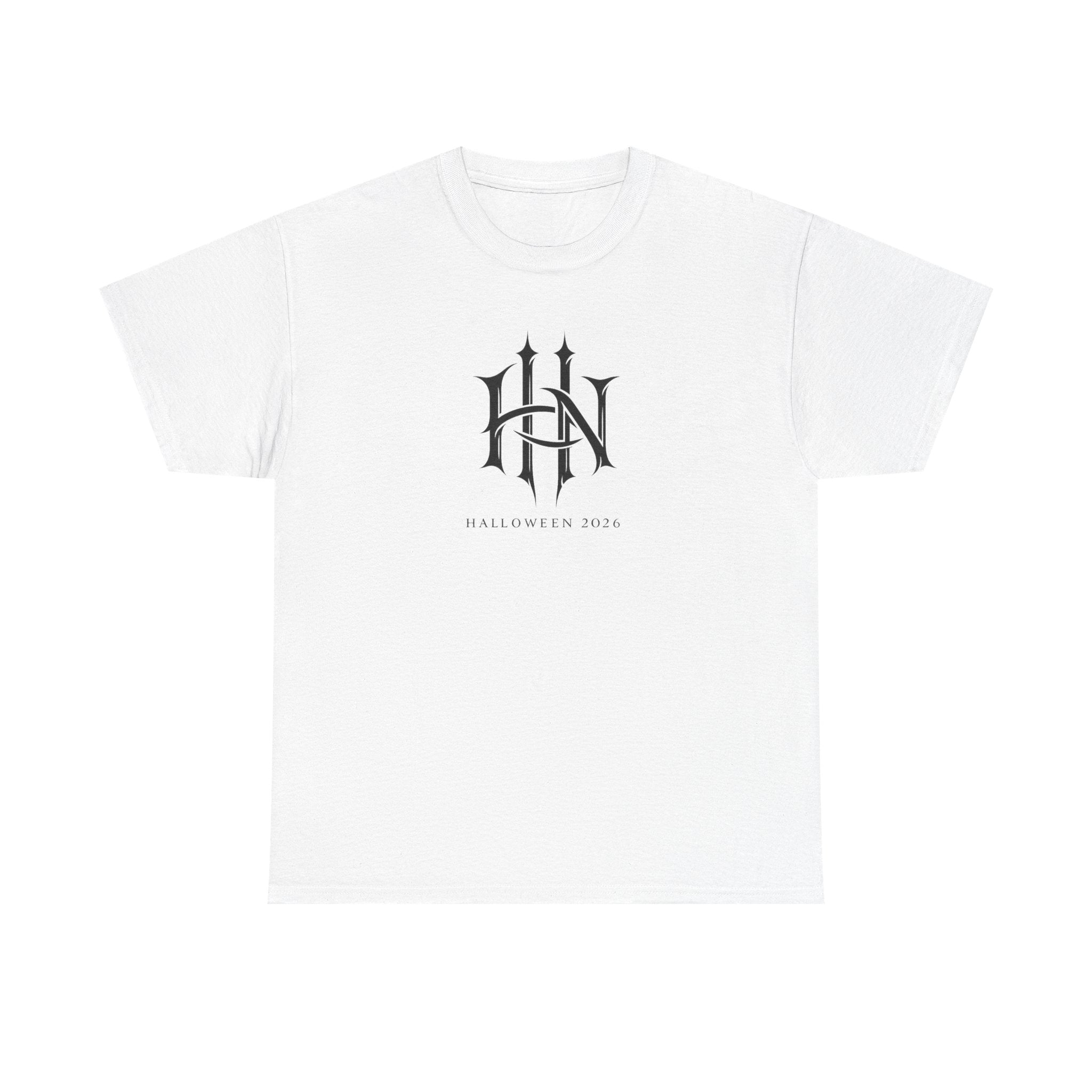 Horror Nights Tee — Gothic Emblem T-Shirt for Universal Studios Halloween Event