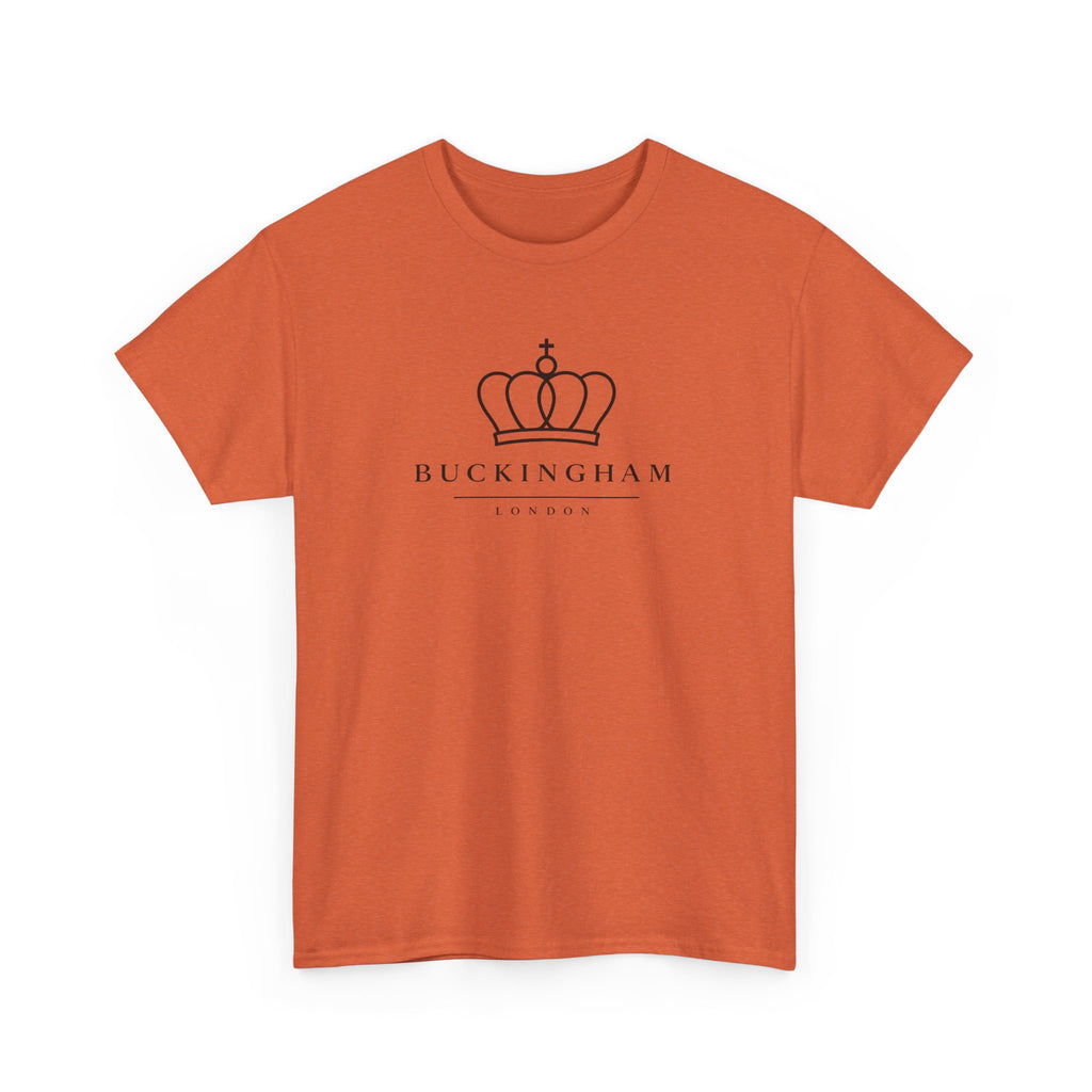 Buckingham Crown T‑Shirt – Minimalist Royal Logo Tee