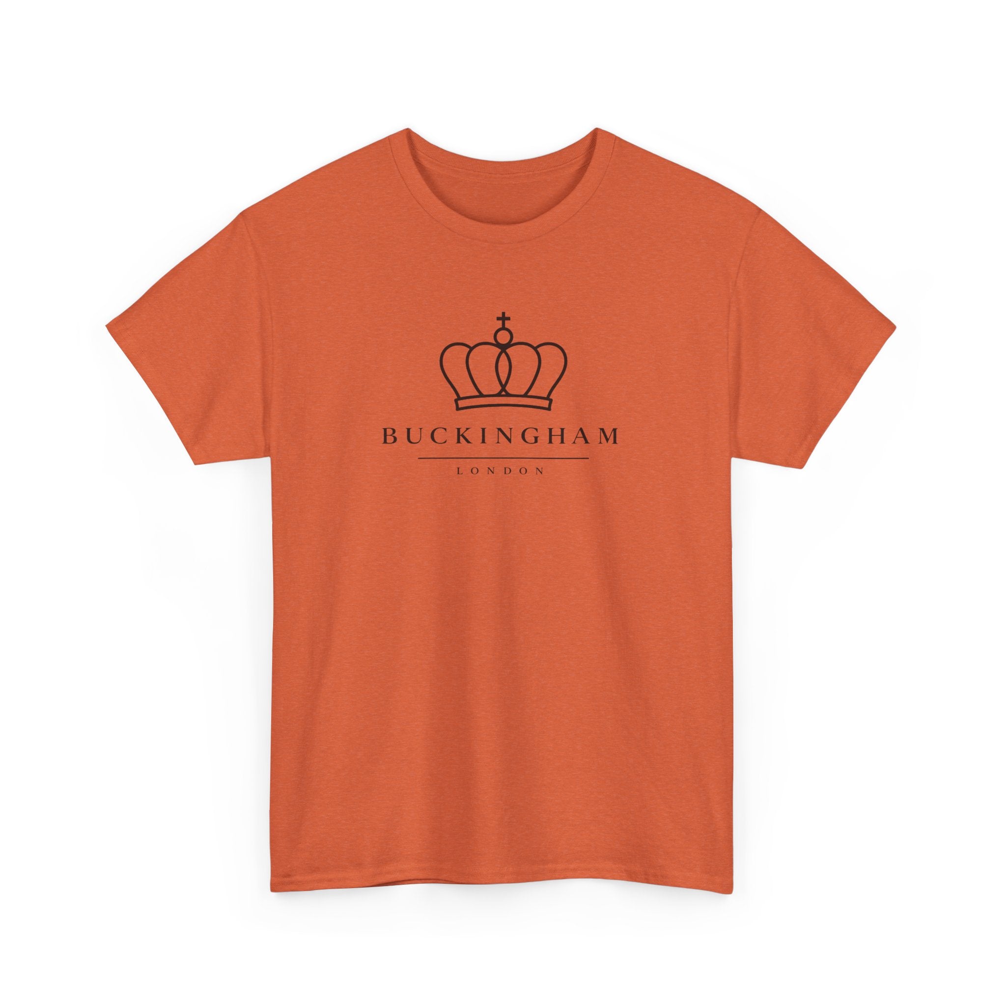 Buckingham Crown T‑Shirt – Minimalist Royal Logo Tee