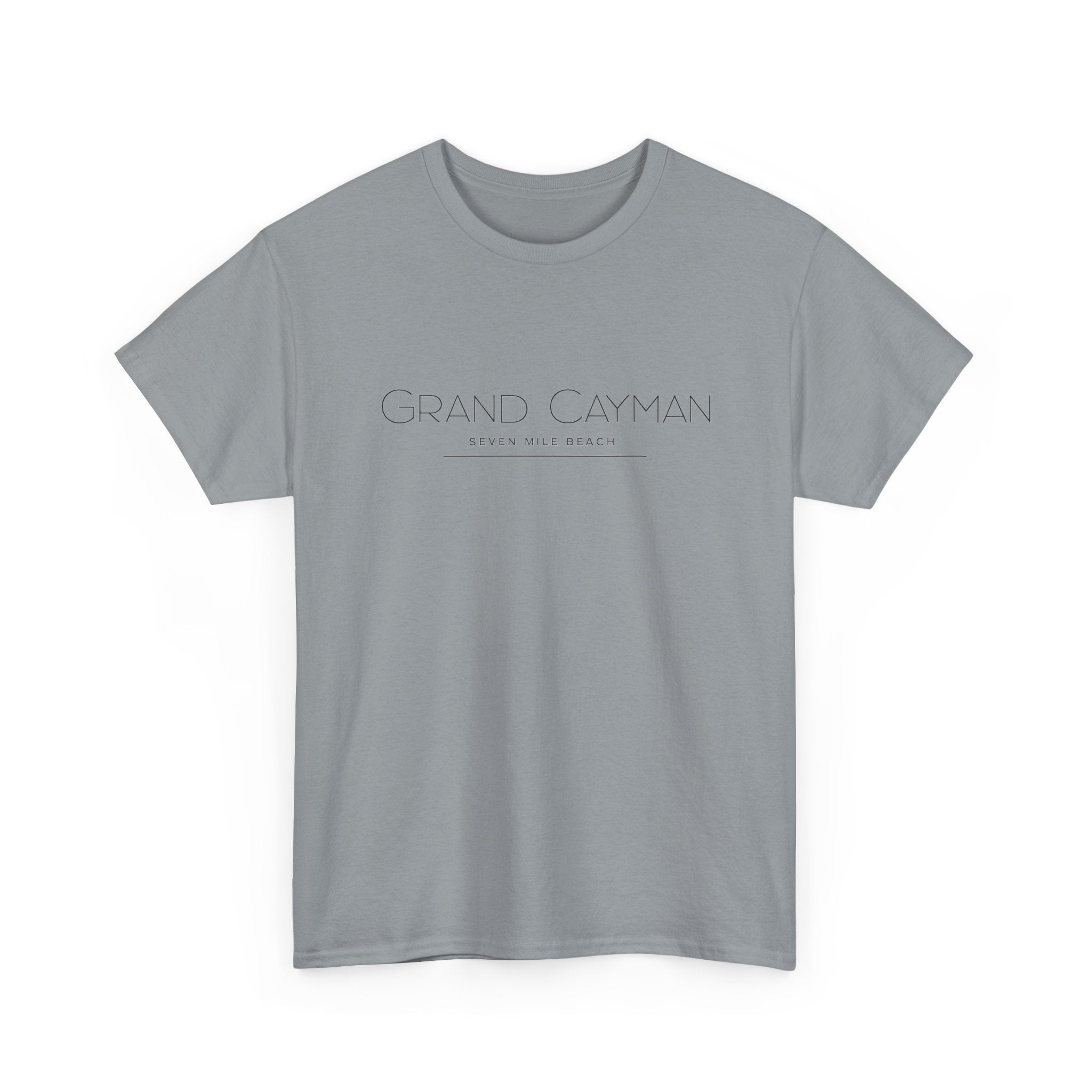 Grand Cayman Minimalist Logo Tee — Island Resort Vacation T‑Shirt