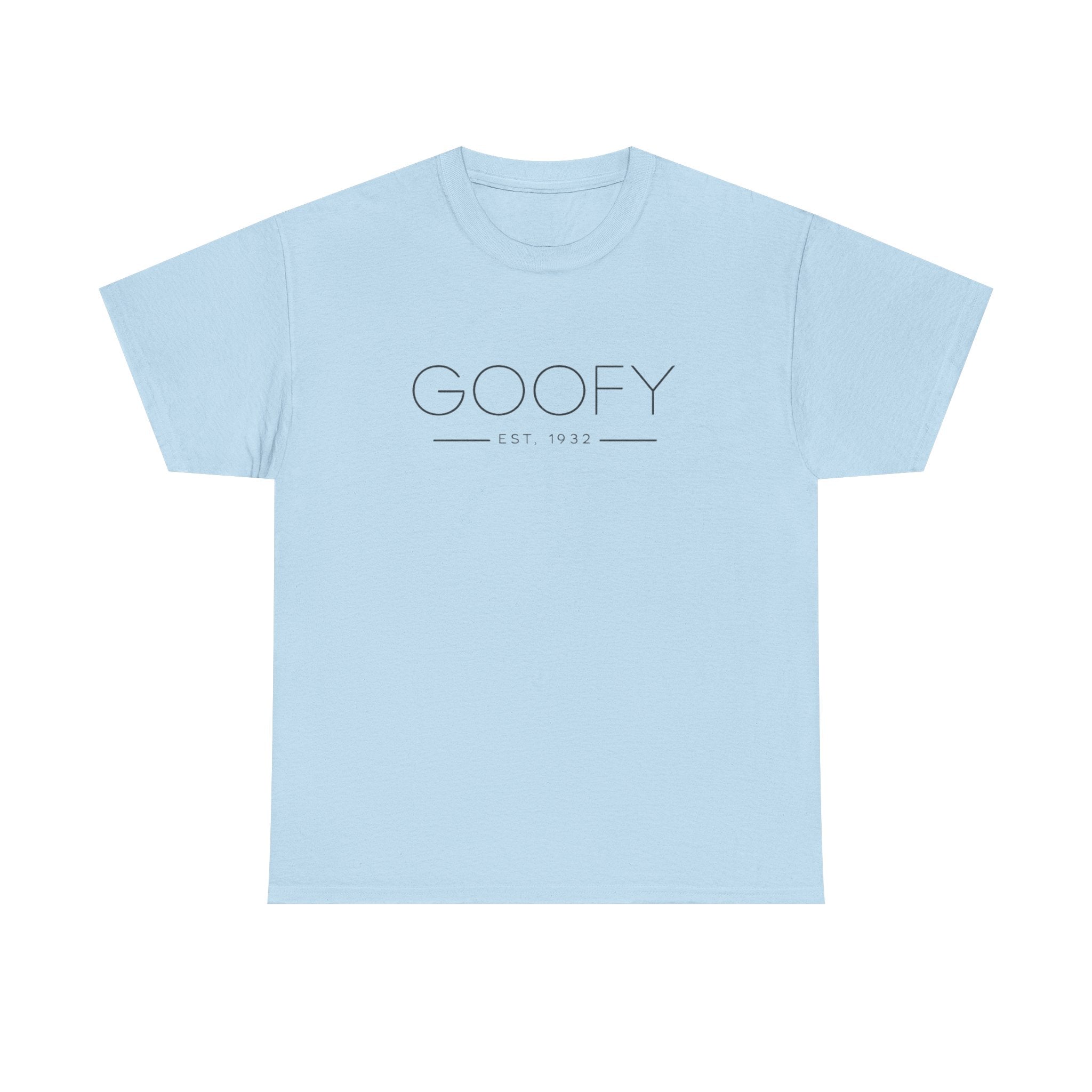 Goofy Theme Park Shirt — Minimalist Disney Tee