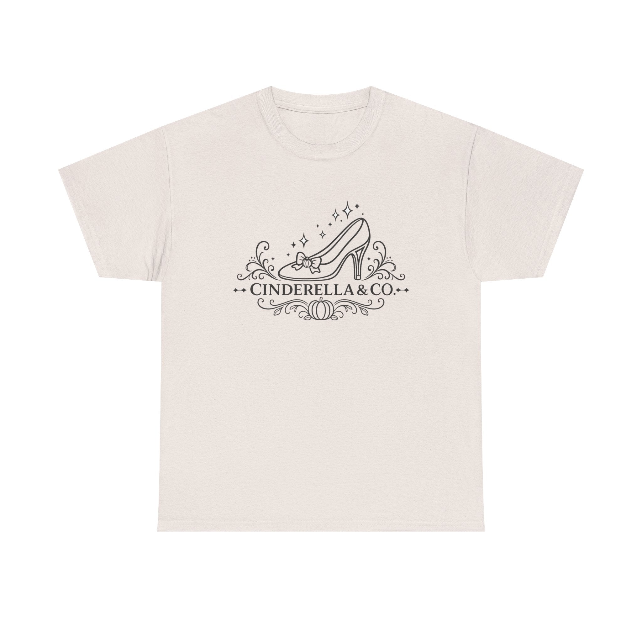 Cinderella & Co. Graphic Tee — Glass Slipper Vintage Logo T-Shirt