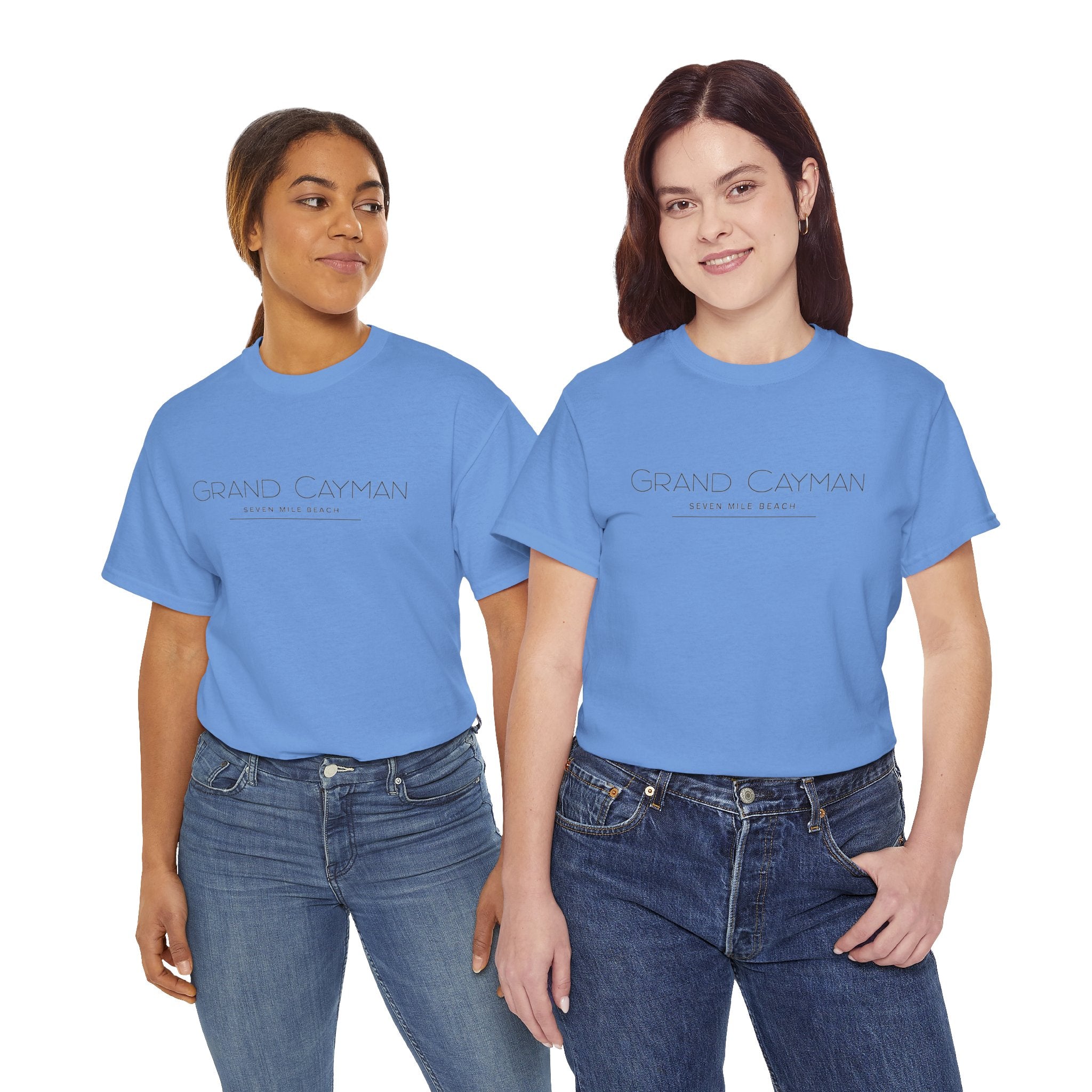 Grand Cayman Minimalist Logo Tee — Island Resort Vacation T‑Shirt