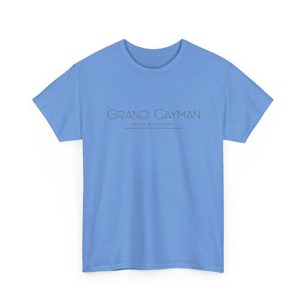 Grand Cayman Minimalist Logo Tee — Island Resort Vacation T‑Shirt