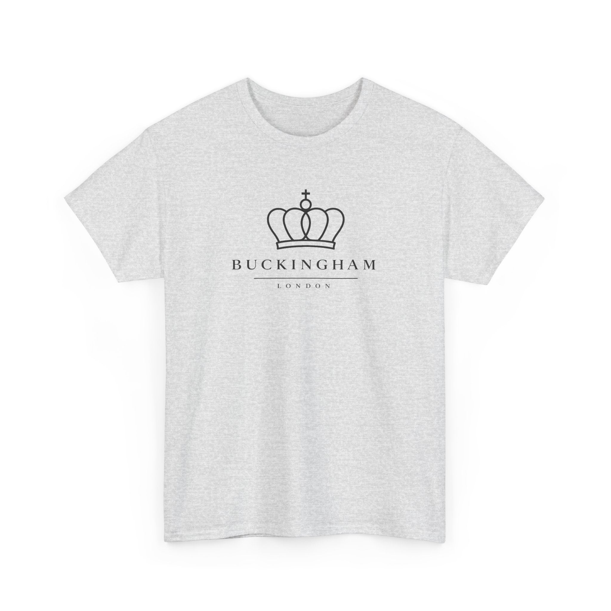 Buckingham Crown T‑Shirt – Minimalist Royal Logo Tee