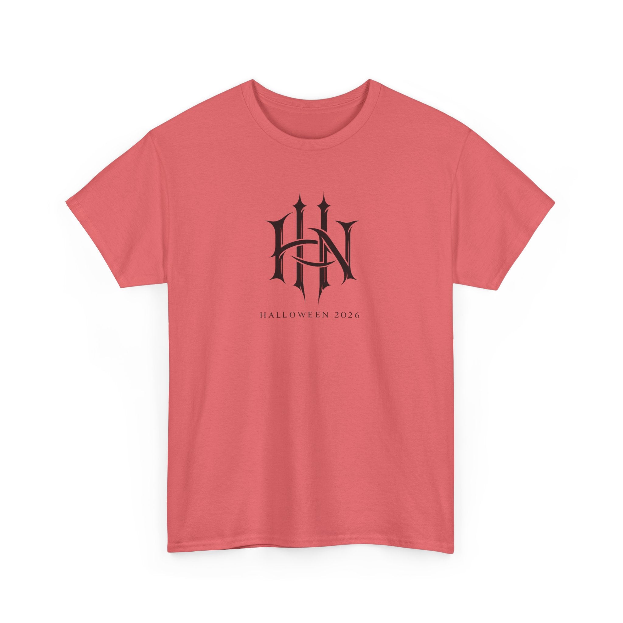 Horror Nights Tee — Gothic Emblem T-Shirt for Universal Studios Halloween Event