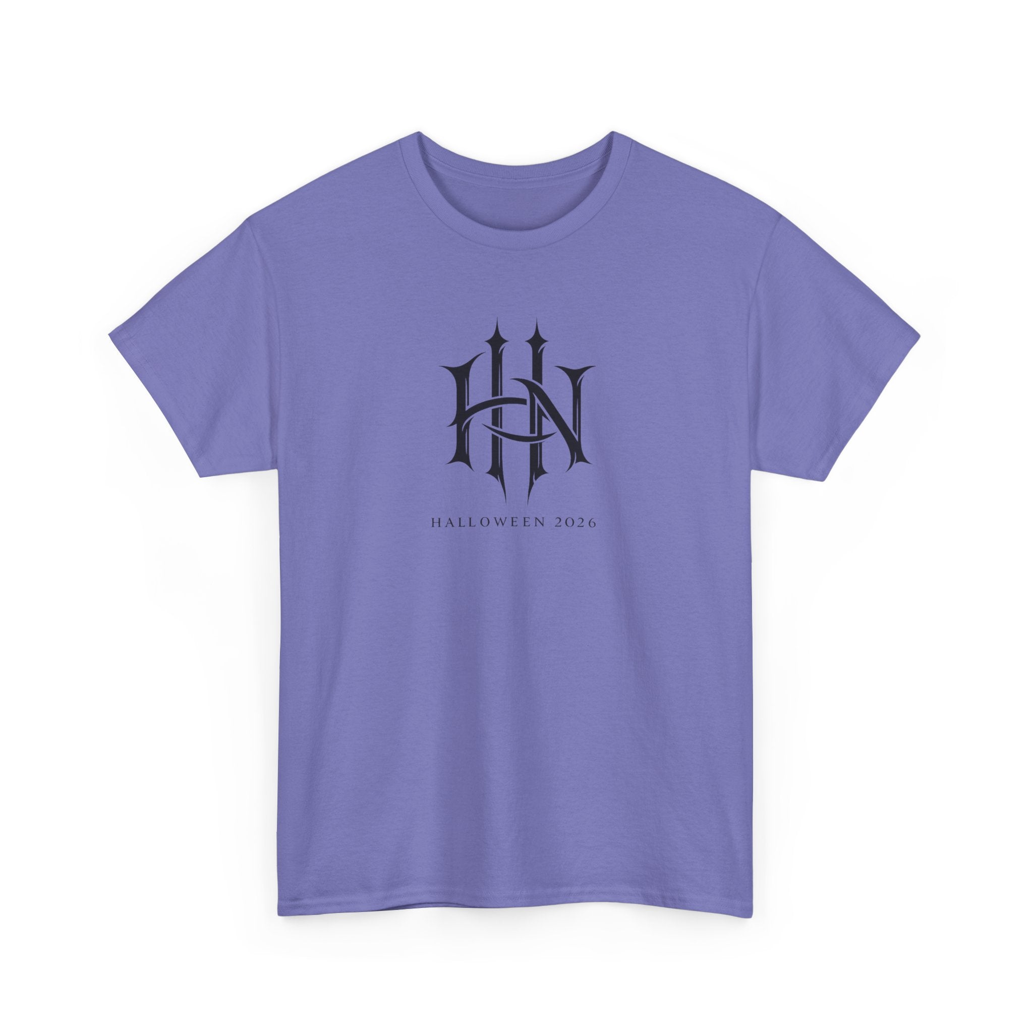 Horror Nights Tee — Gothic Emblem T-Shirt for Universal Studios Halloween Event