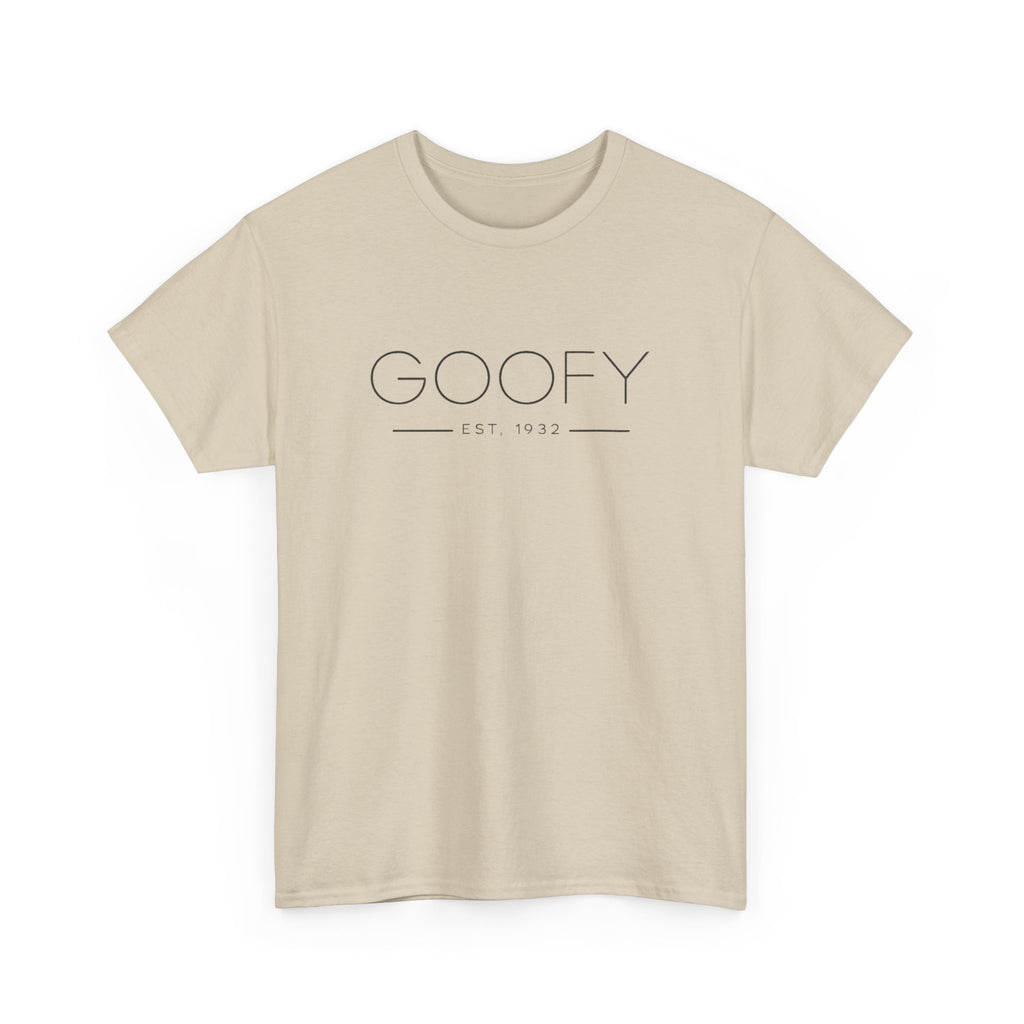 Goofy Theme Park Shirt — Minimalist Disney Tee