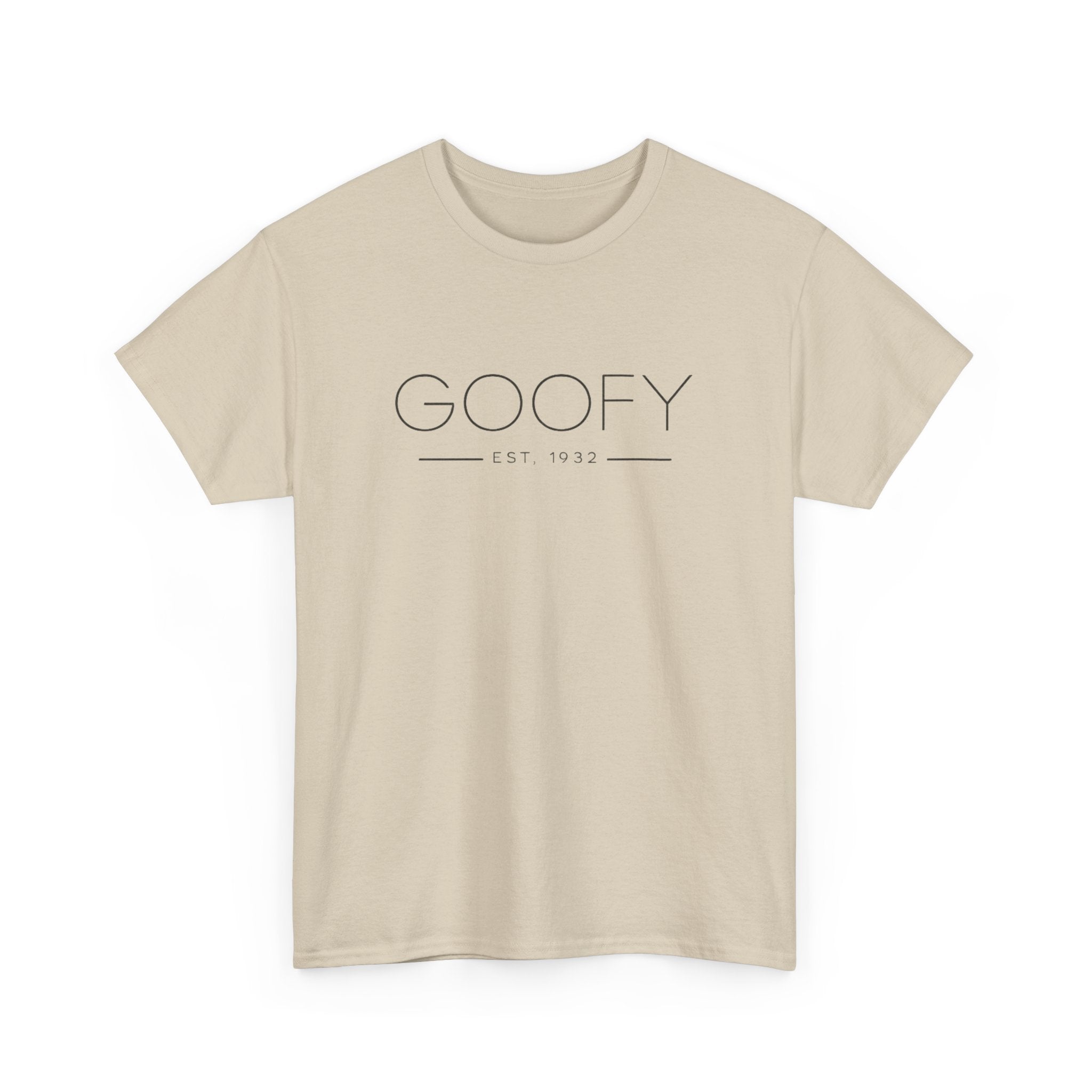Goofy Theme Park Shirt — Minimalist Disney Tee
