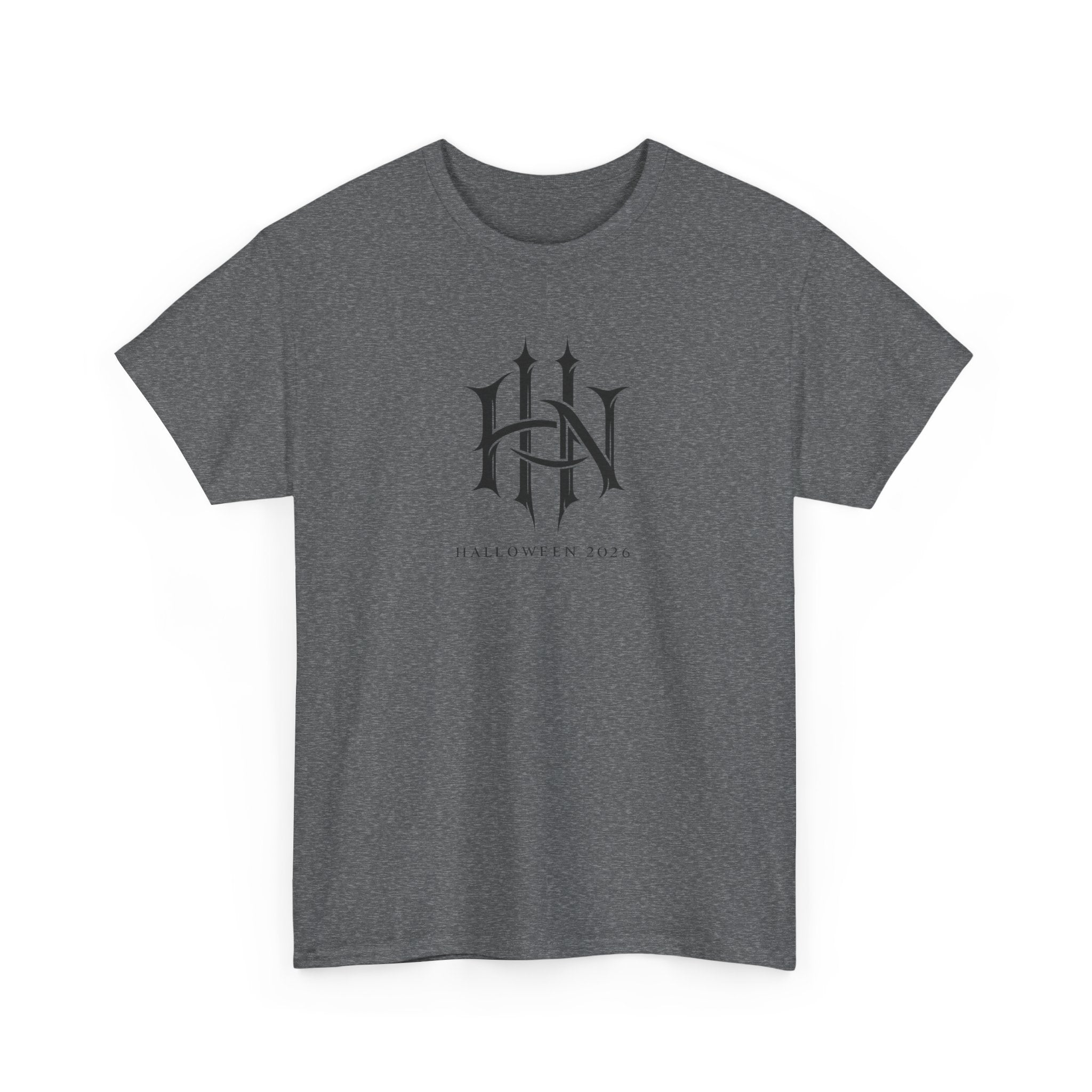 Horror Nights Tee — Gothic Emblem T-Shirt for Universal Studios Halloween Event