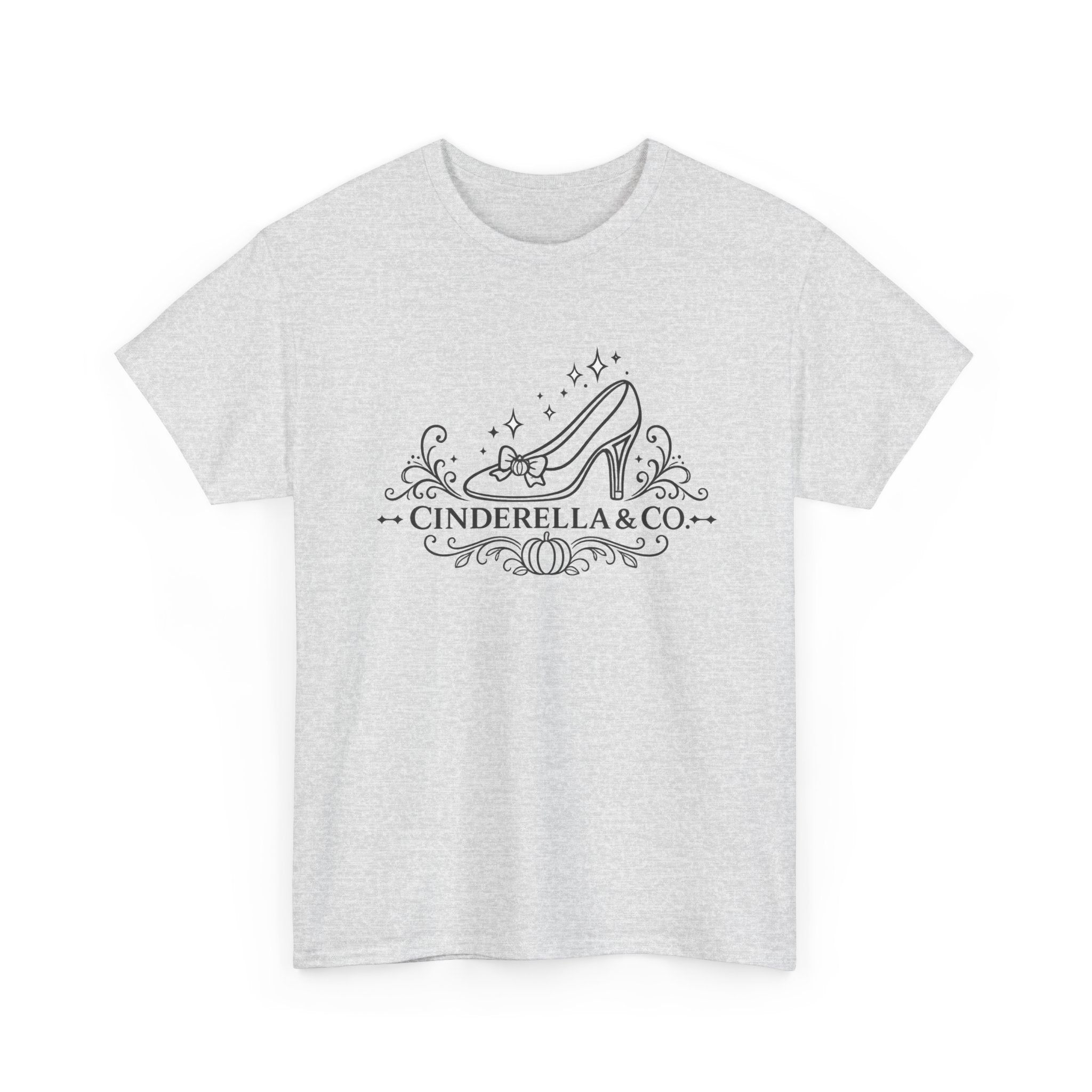 Cinderella & Co. Graphic Tee — Glass Slipper Vintage Logo T-Shirt