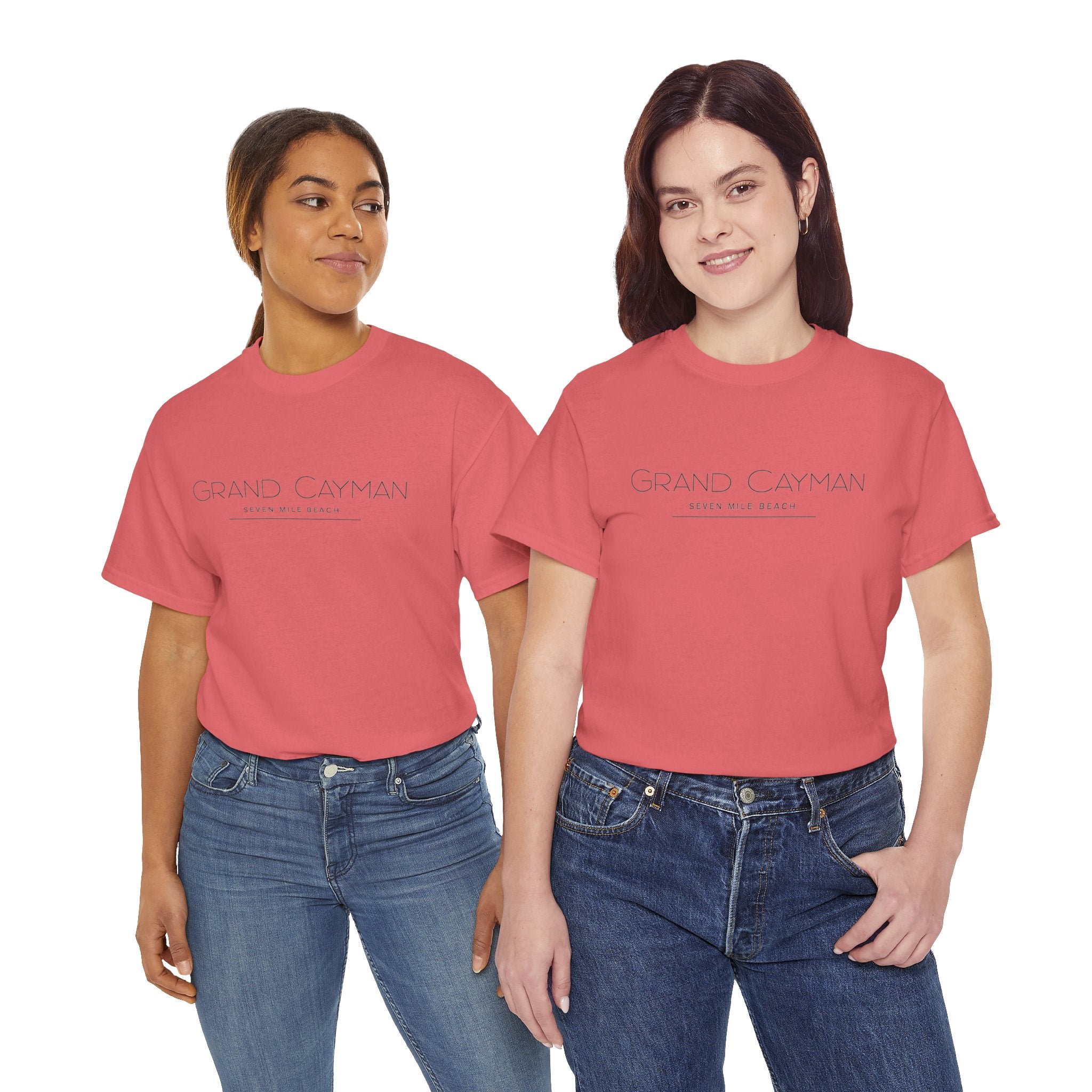 Grand Cayman Minimalist Logo Tee — Island Resort Vacation T‑Shirt