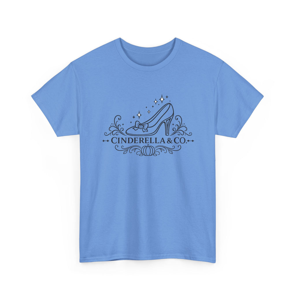 Cinderella & Co. Graphic Tee — Glass Slipper Vintage Logo T-Shirt