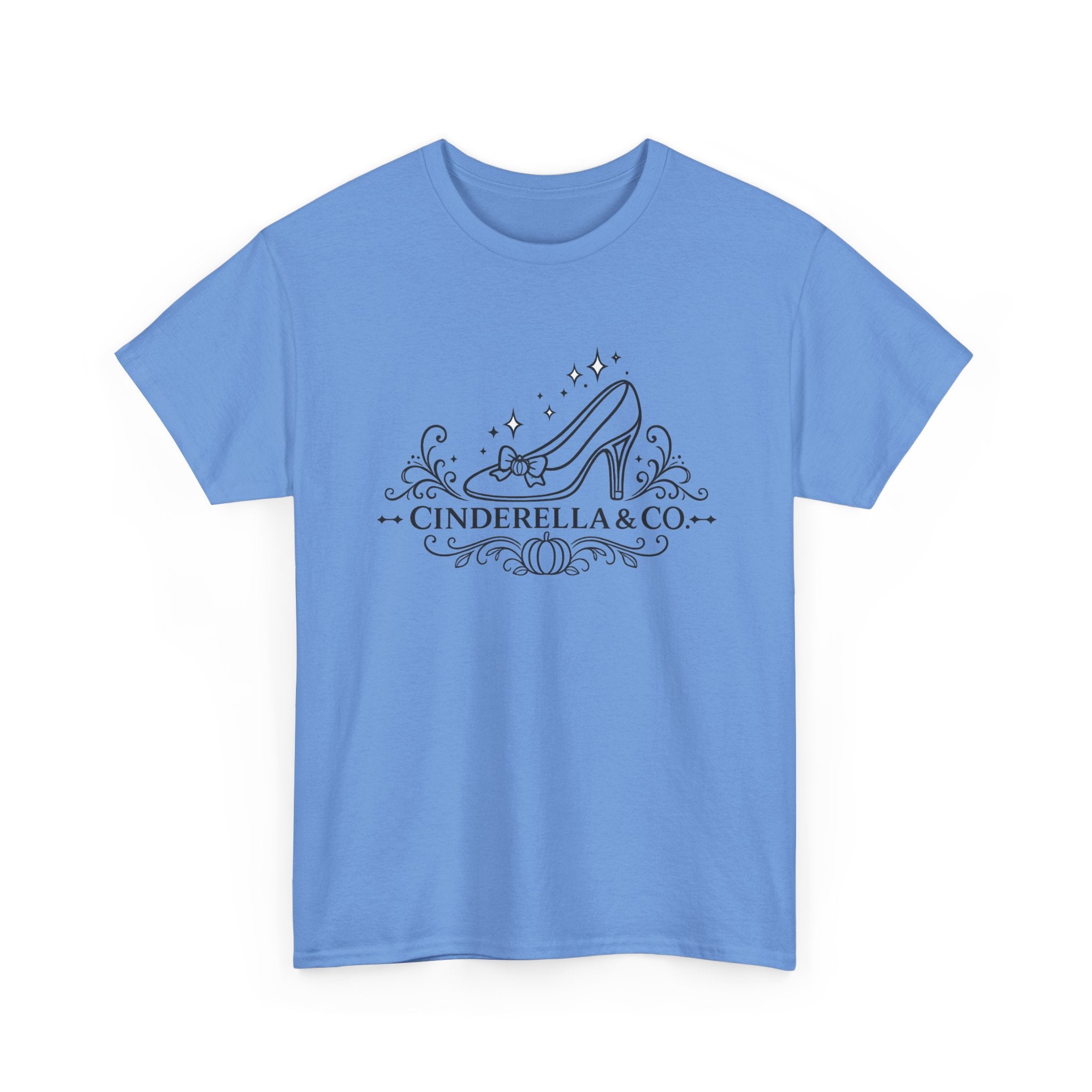 Cinderella & Co. Graphic Tee — Glass Slipper Vintage Logo T-Shirt