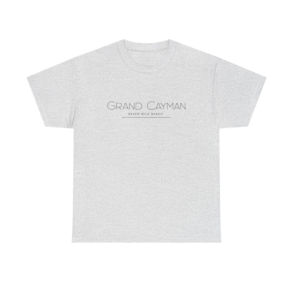 Grand Cayman Minimalist Logo Tee — Island Resort Vacation T‑Shirt