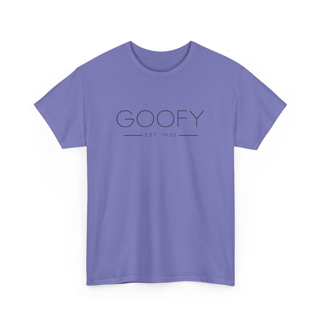 Goofy Theme Park Shirt — Minimalist Disney Tee