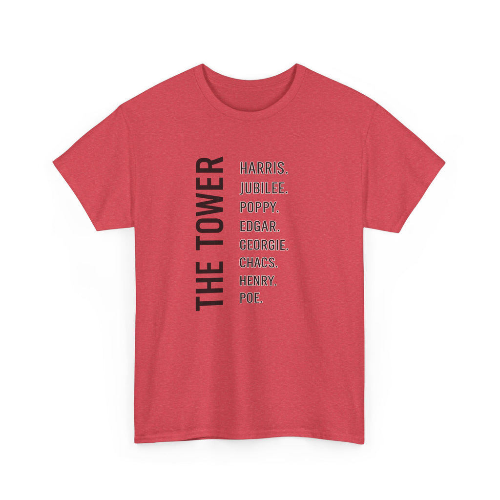 Tower of London Raven Names T-Shirt