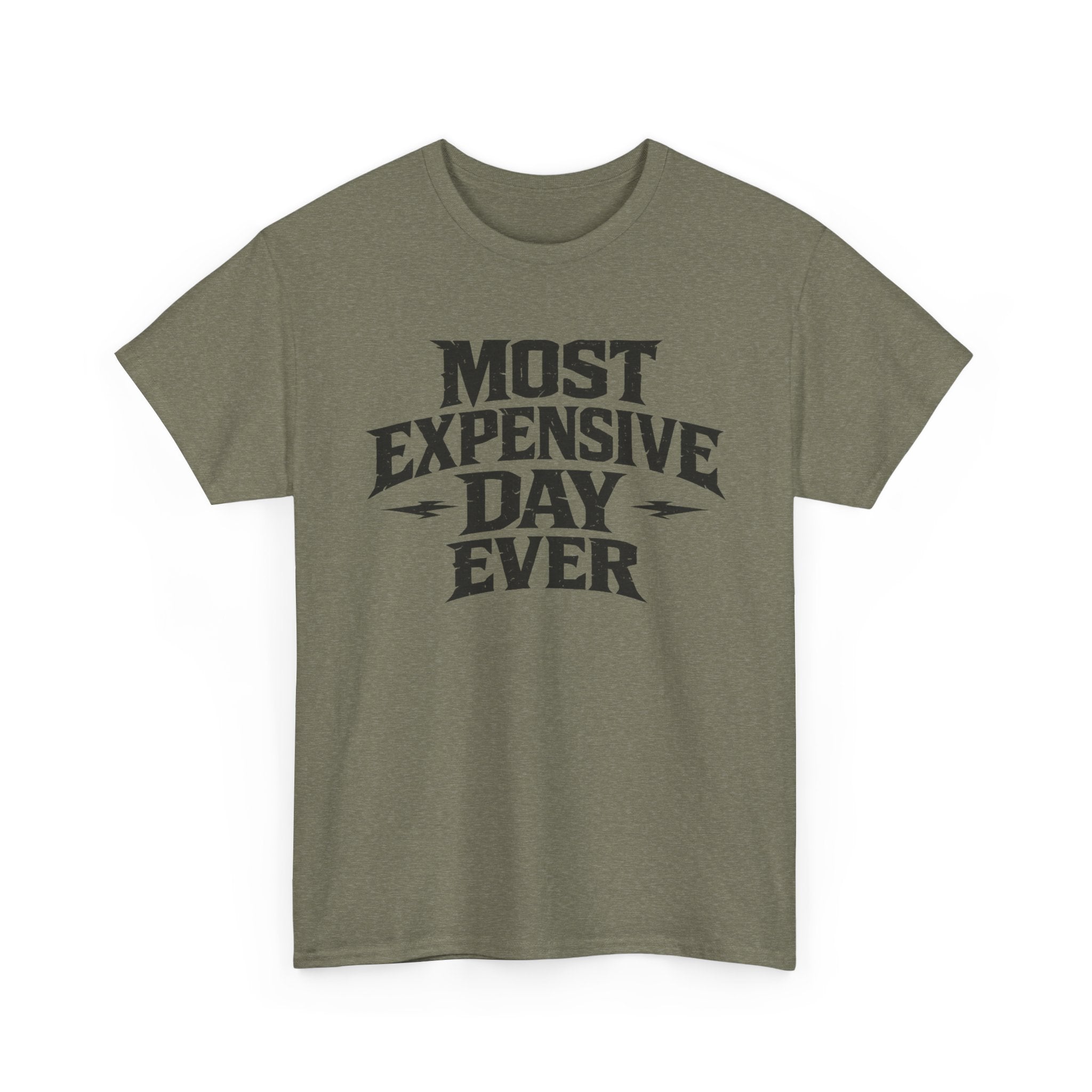 Theme Park Tee — "Most Expensive Day Ever" Graphic Shirt