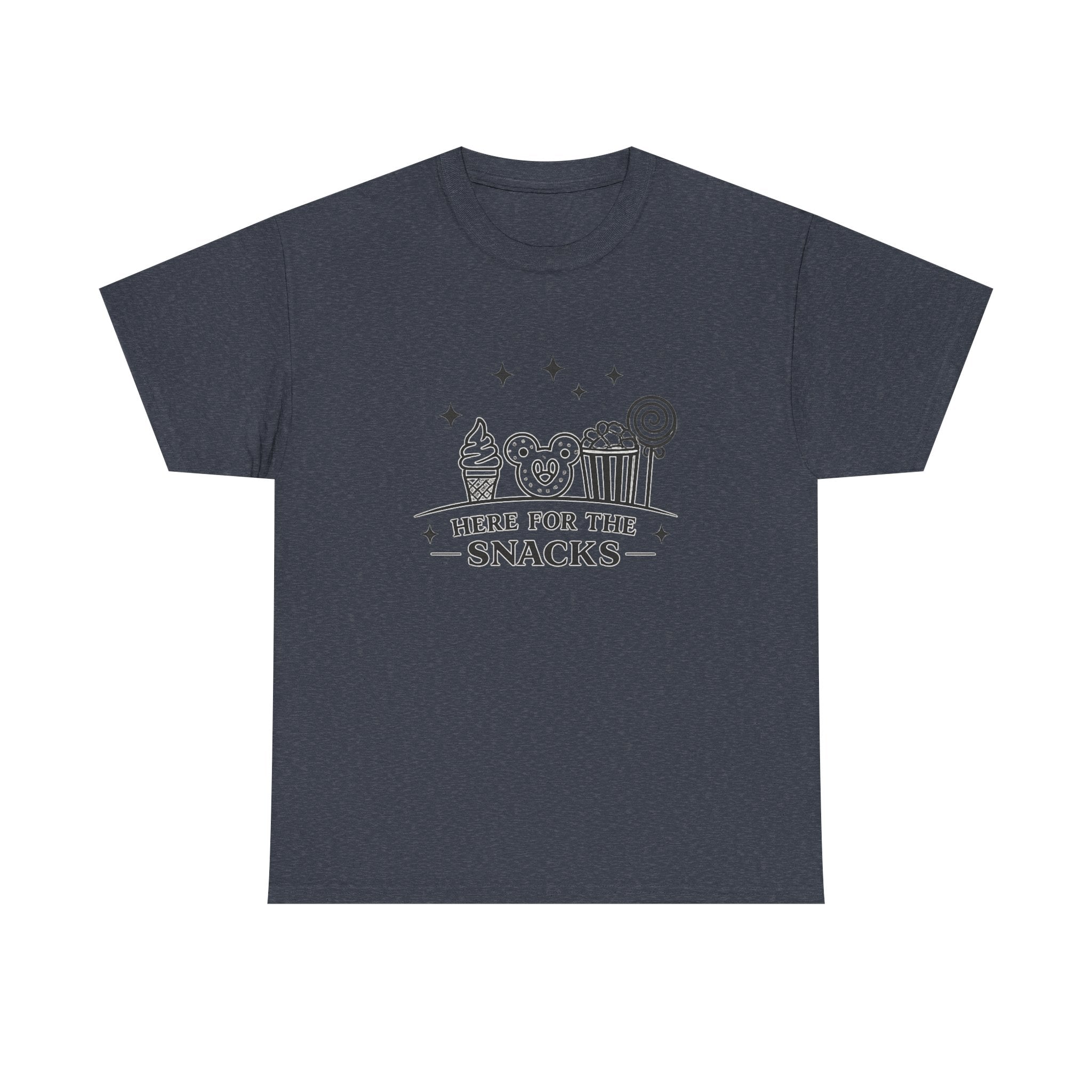 “Here for the Snacks” Theme Park T-Shirt