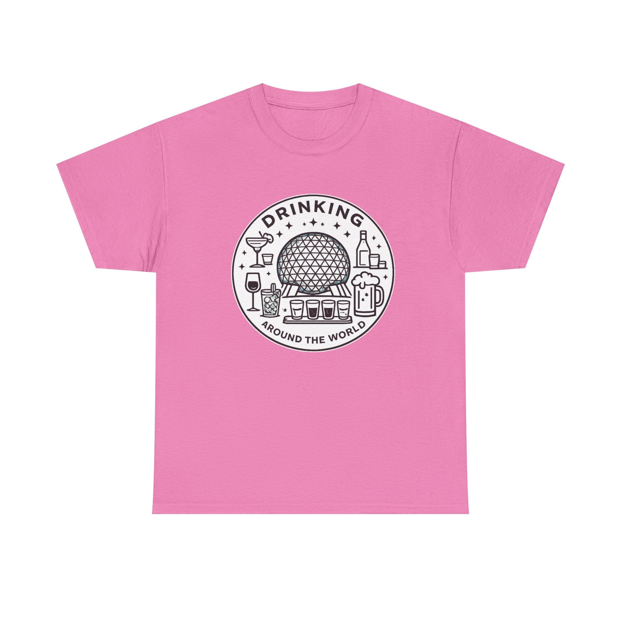 Drinking Around the World T-Shirt — World Traveler Graphic Tee