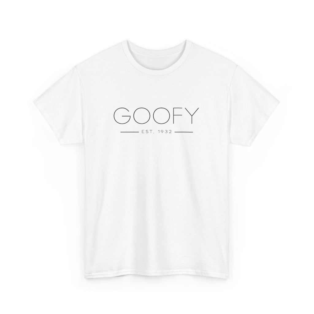 Goofy Theme Park Shirt — Minimalist Disney Tee