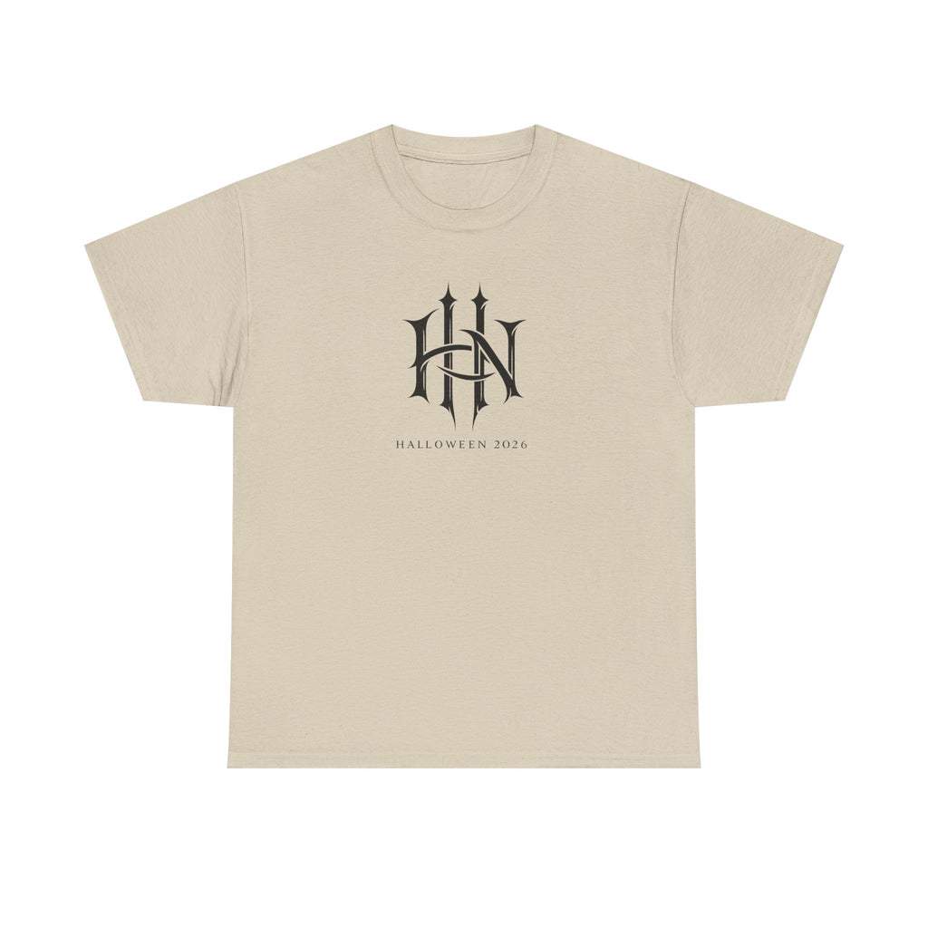 Horror Nights Tee — Gothic Emblem T-Shirt for Universal Studios Halloween Event