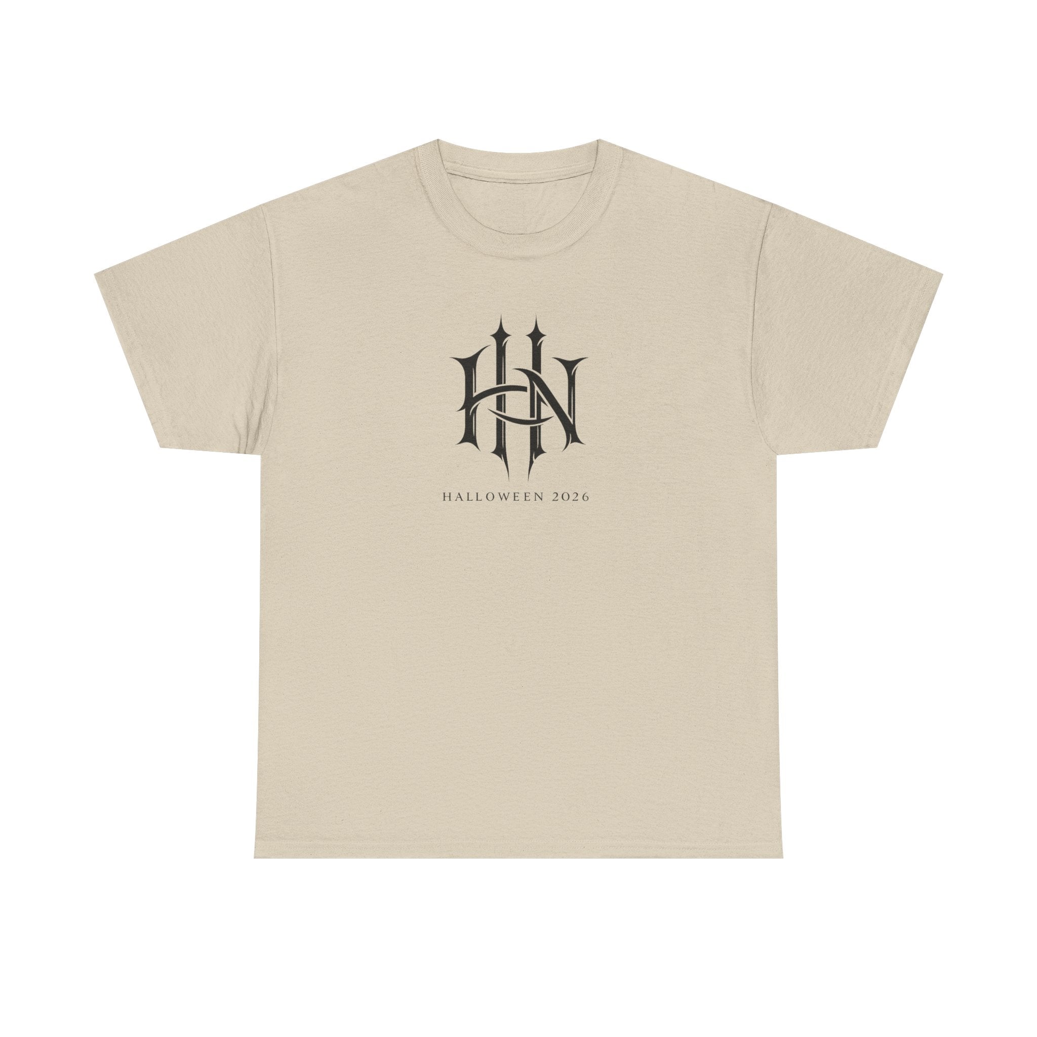 Horror Nights Tee — Gothic Emblem T-Shirt for Universal Studios Halloween Event