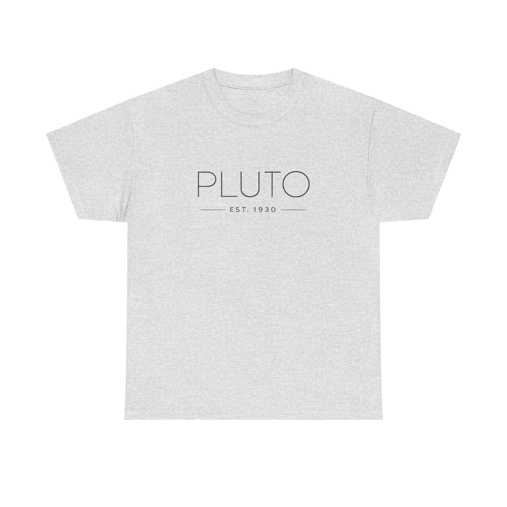 Pluto Theme Park T-Shirt — Minimalist Graphic Tee
