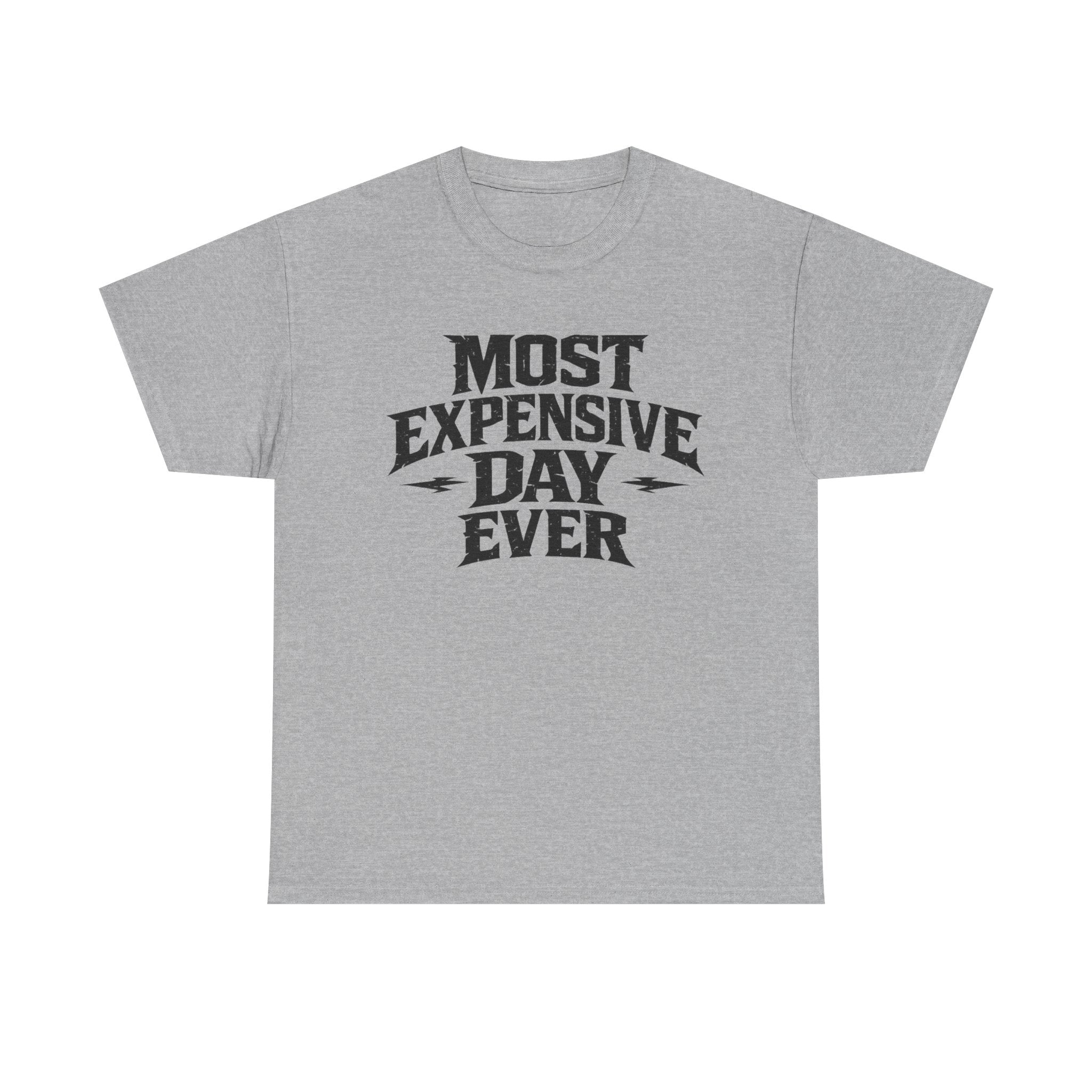 Theme Park Tee — "Most Expensive Day Ever" Graphic Shirt