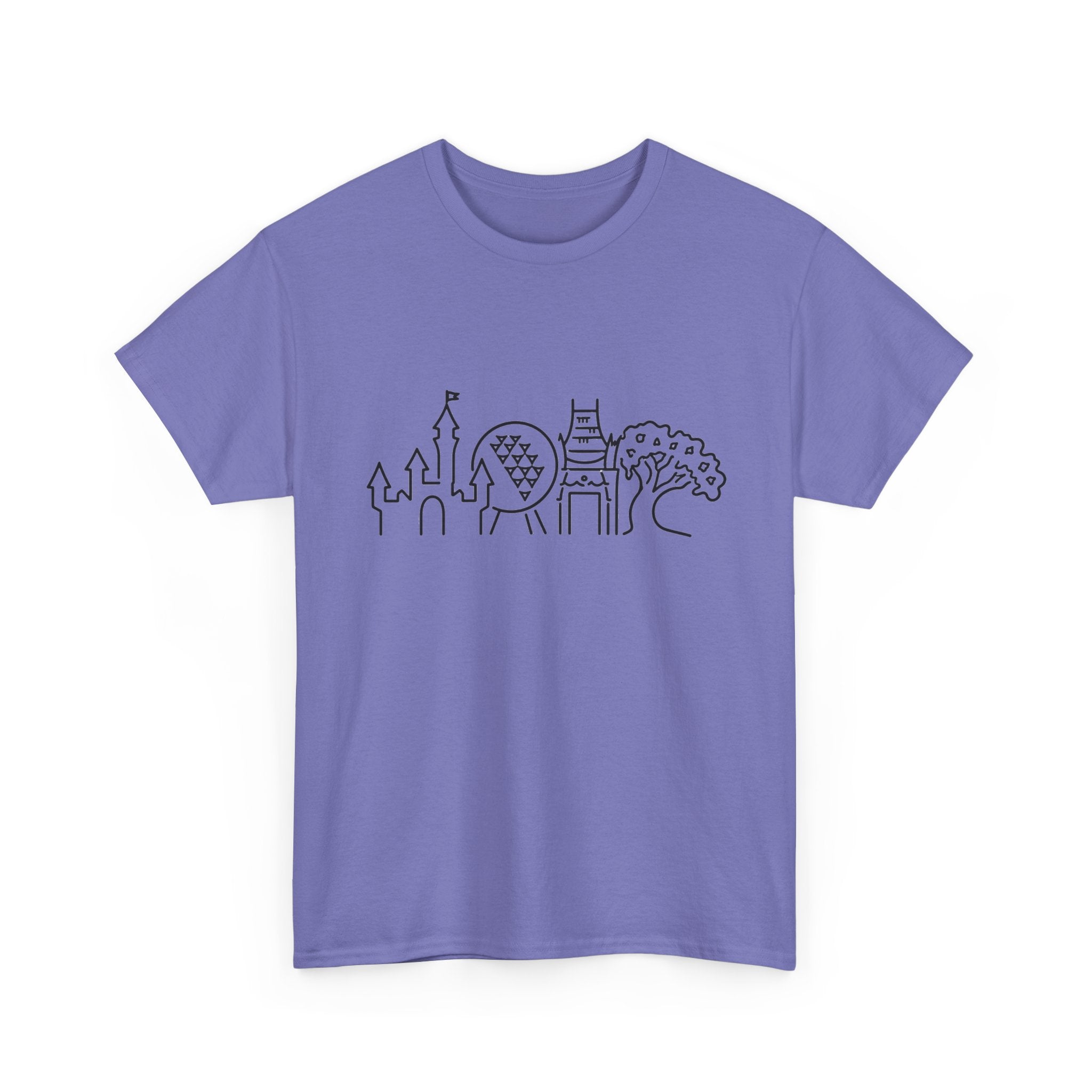 All Four Parks Theme T-Shirt — Park Hopping Tee