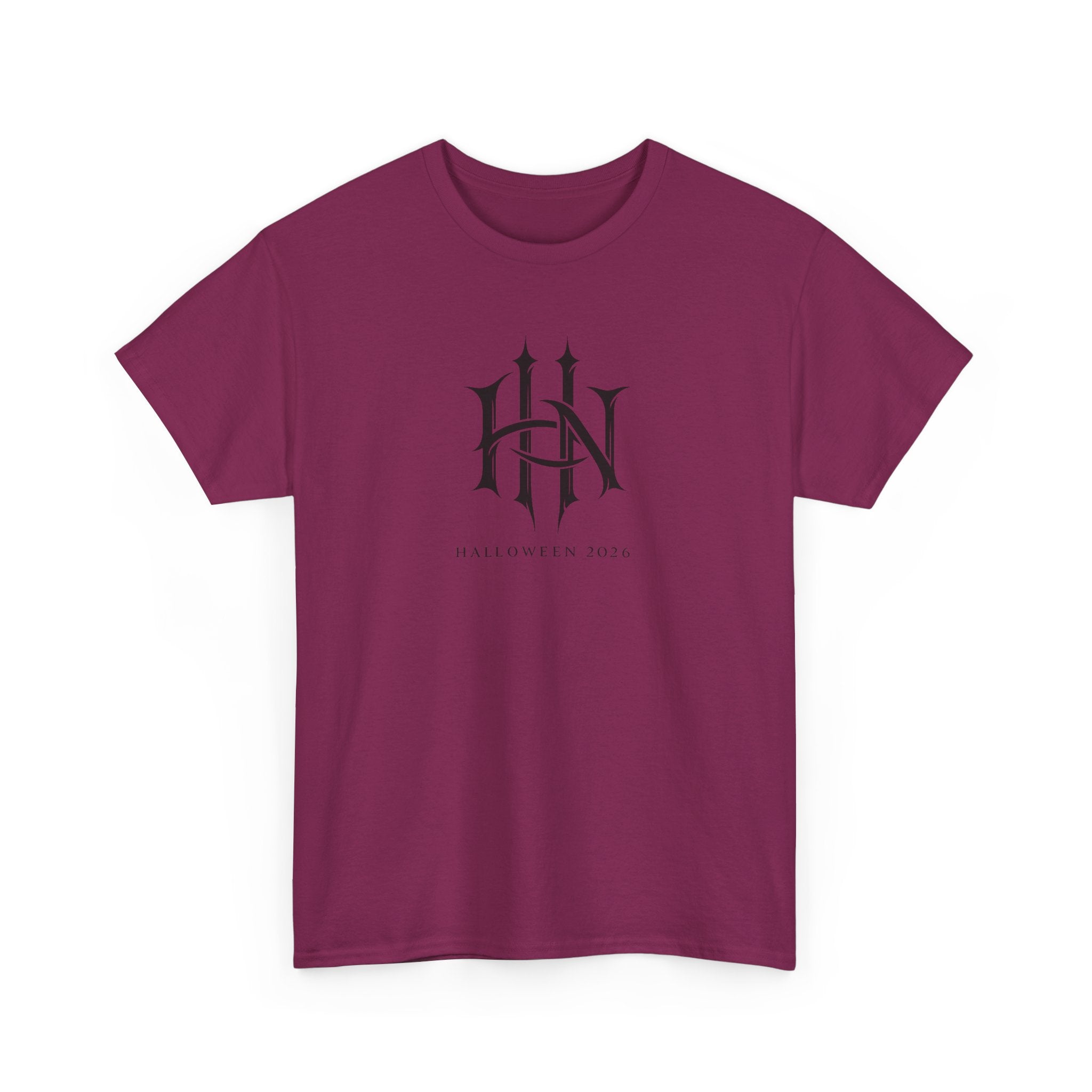 Horror Nights Tee — Gothic Emblem T-Shirt for Universal Studios Halloween Event