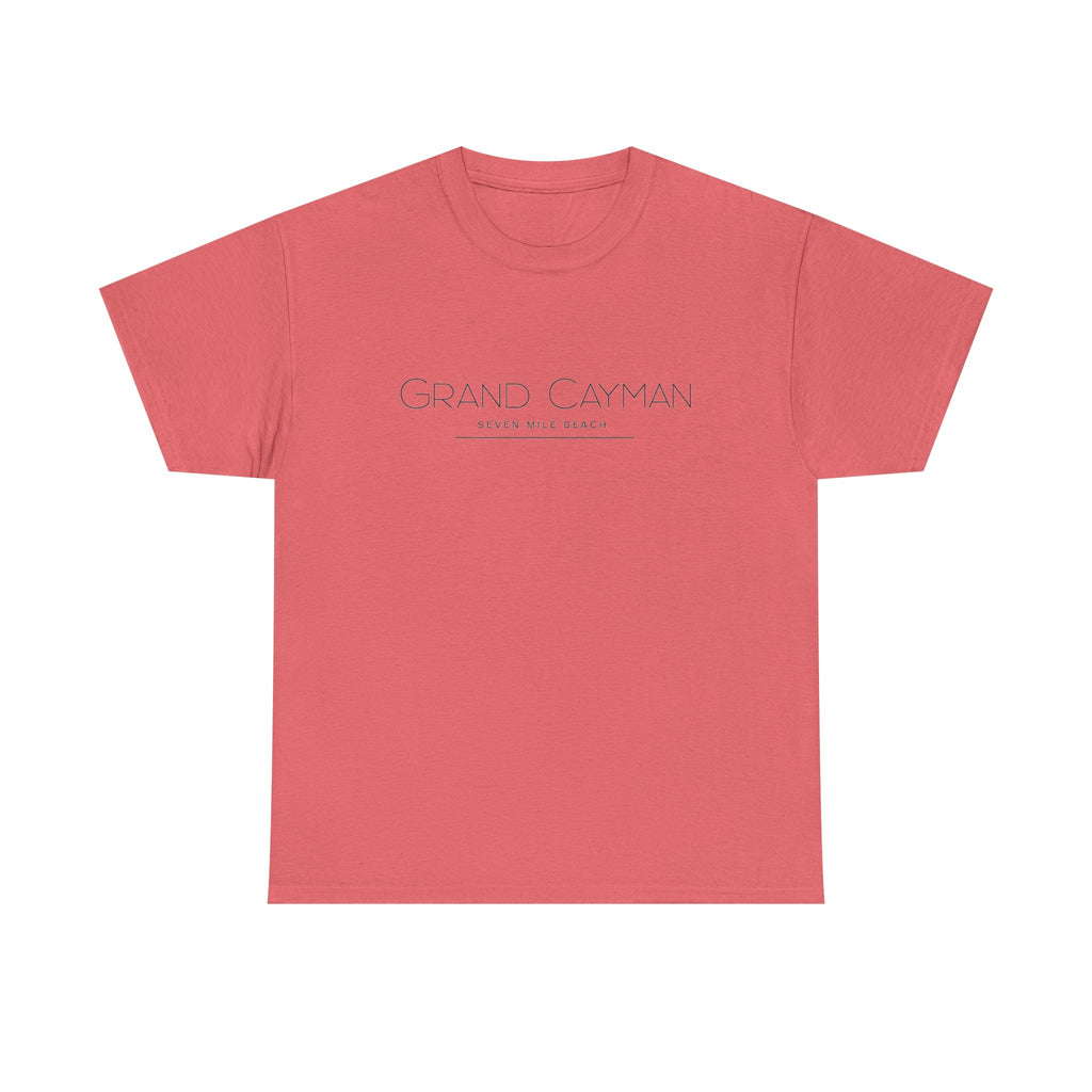 Grand Cayman Minimalist Logo Tee — Island Resort Vacation T‑Shirt