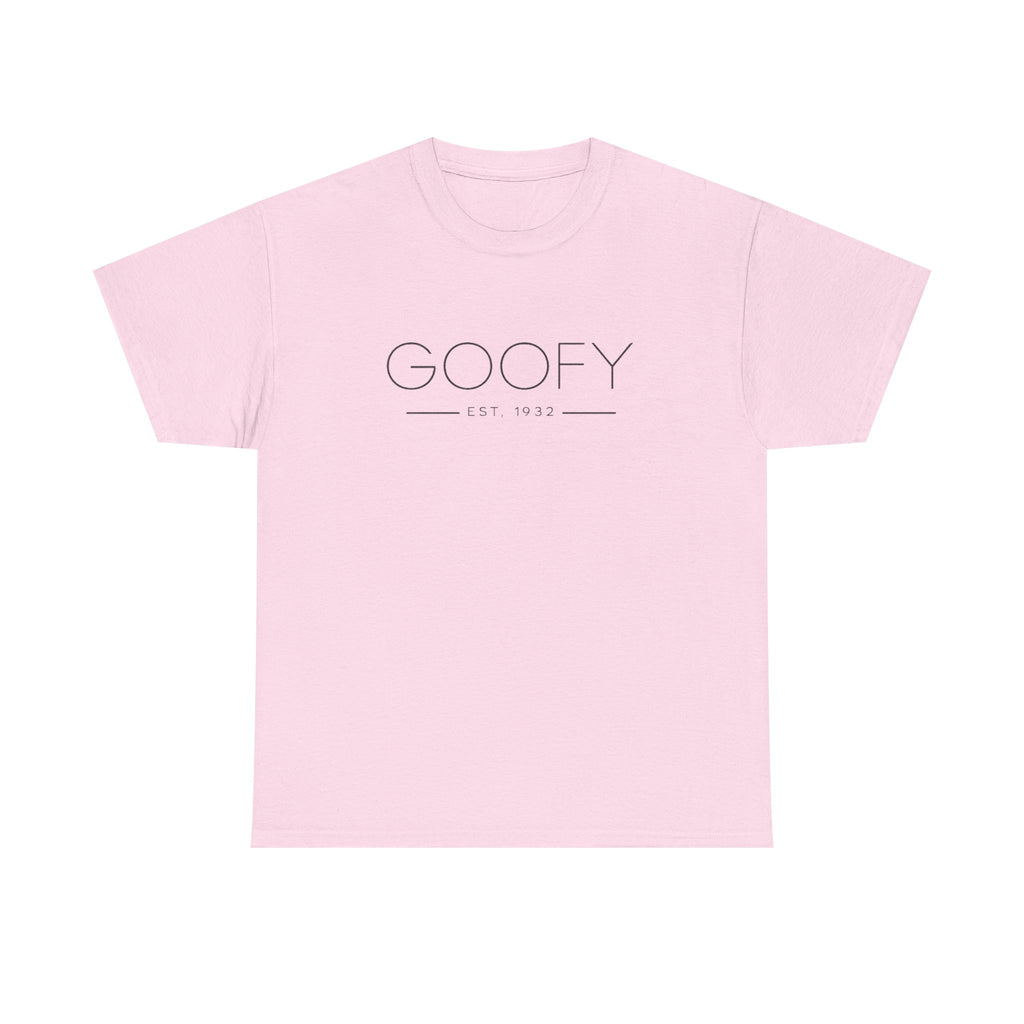 Goofy Theme Park Shirt — Minimalist Disney Tee