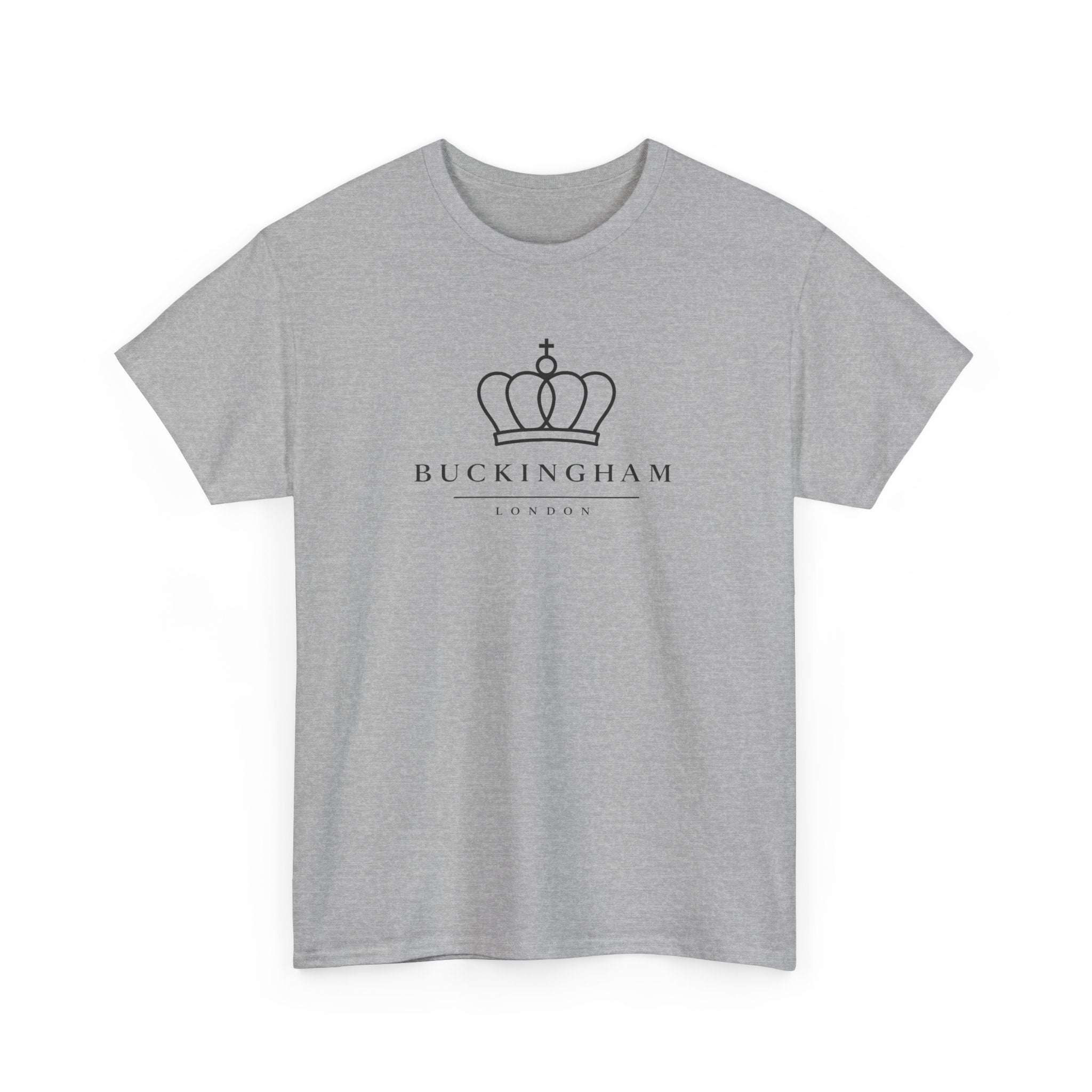 Buckingham Crown T‑Shirt – Minimalist Royal Logo Tee