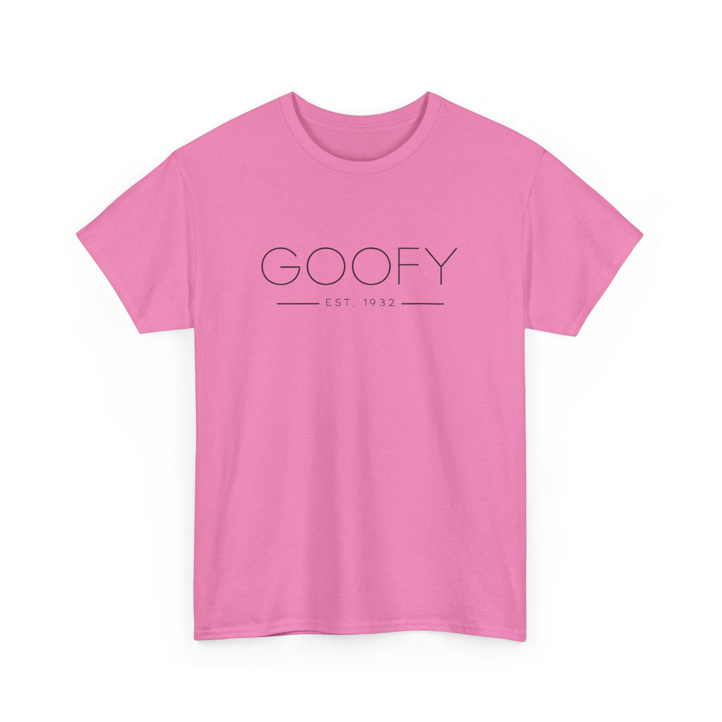 Goofy Theme Park Shirt — Minimalist Disney Tee