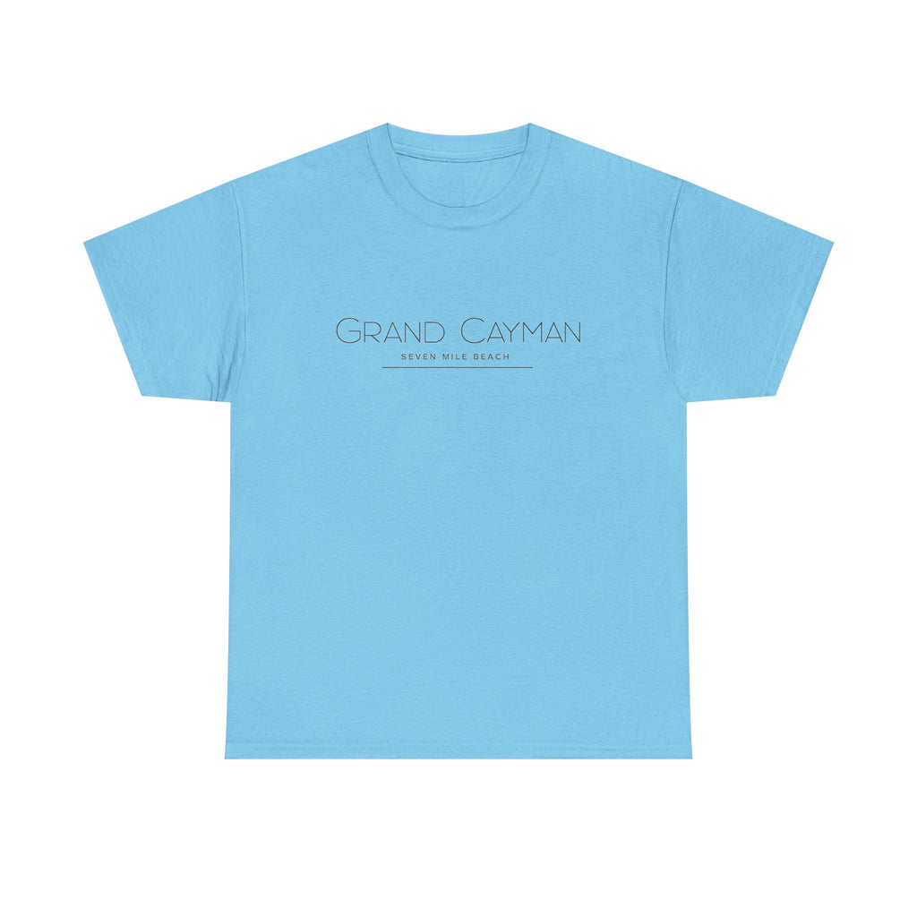 Grand Cayman Minimalist Logo Tee — Island Resort Vacation T‑Shirt