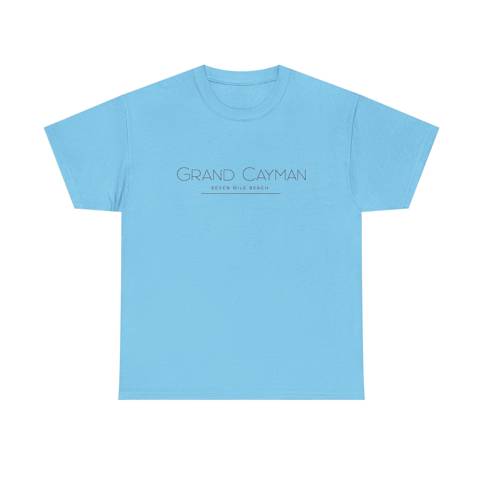 Grand Cayman Minimalist Logo Tee — Island Resort Vacation T‑Shirt