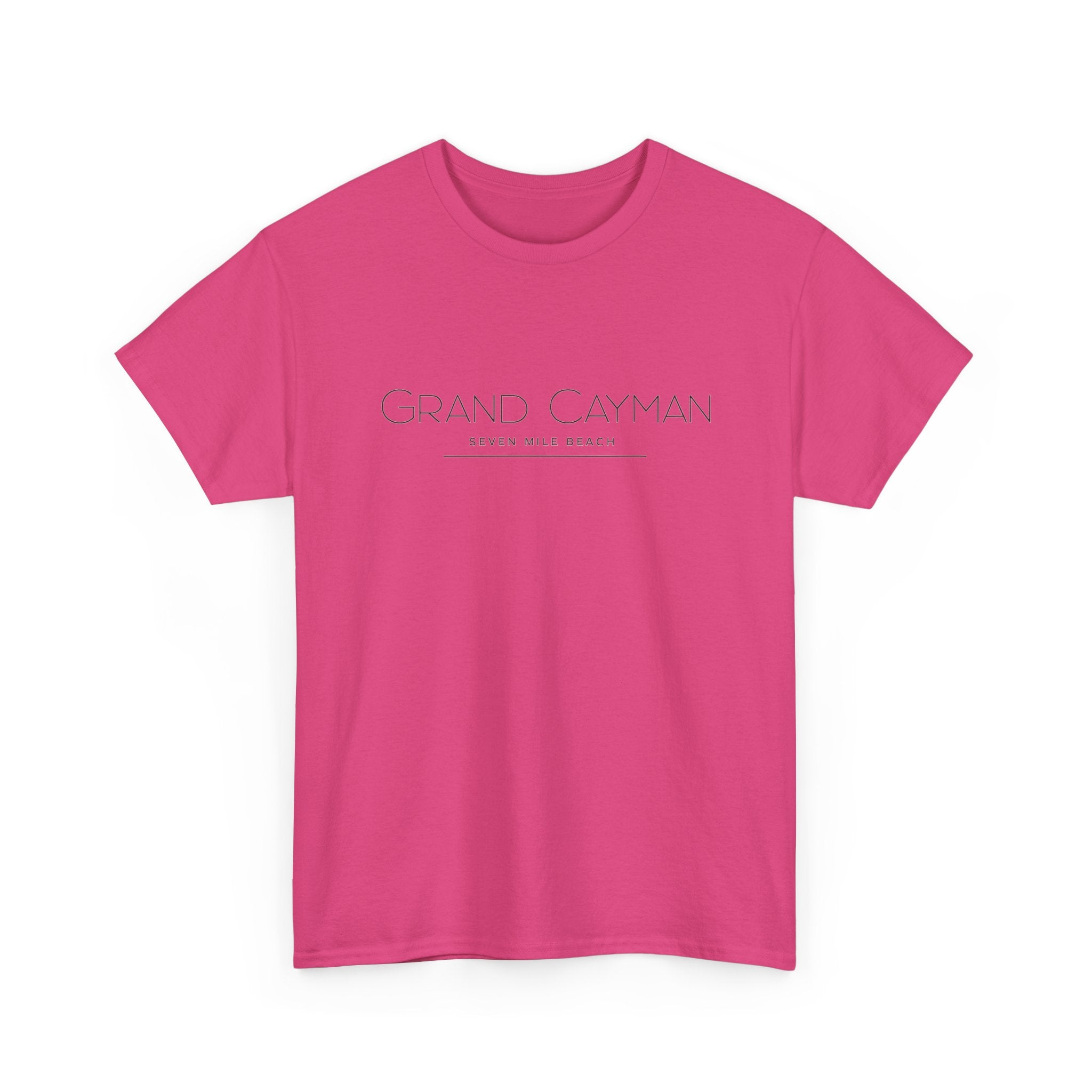 Grand Cayman Minimalist Logo Tee — Island Resort Vacation T‑Shirt