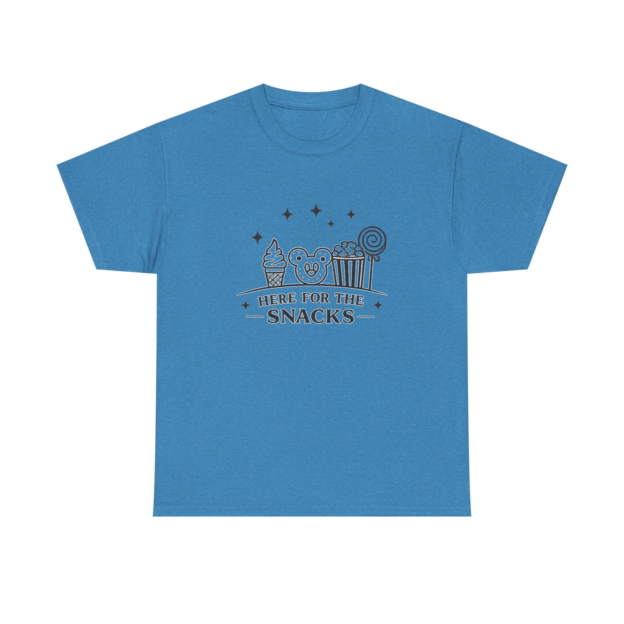 “Here for the Snacks” Theme Park T-Shirt