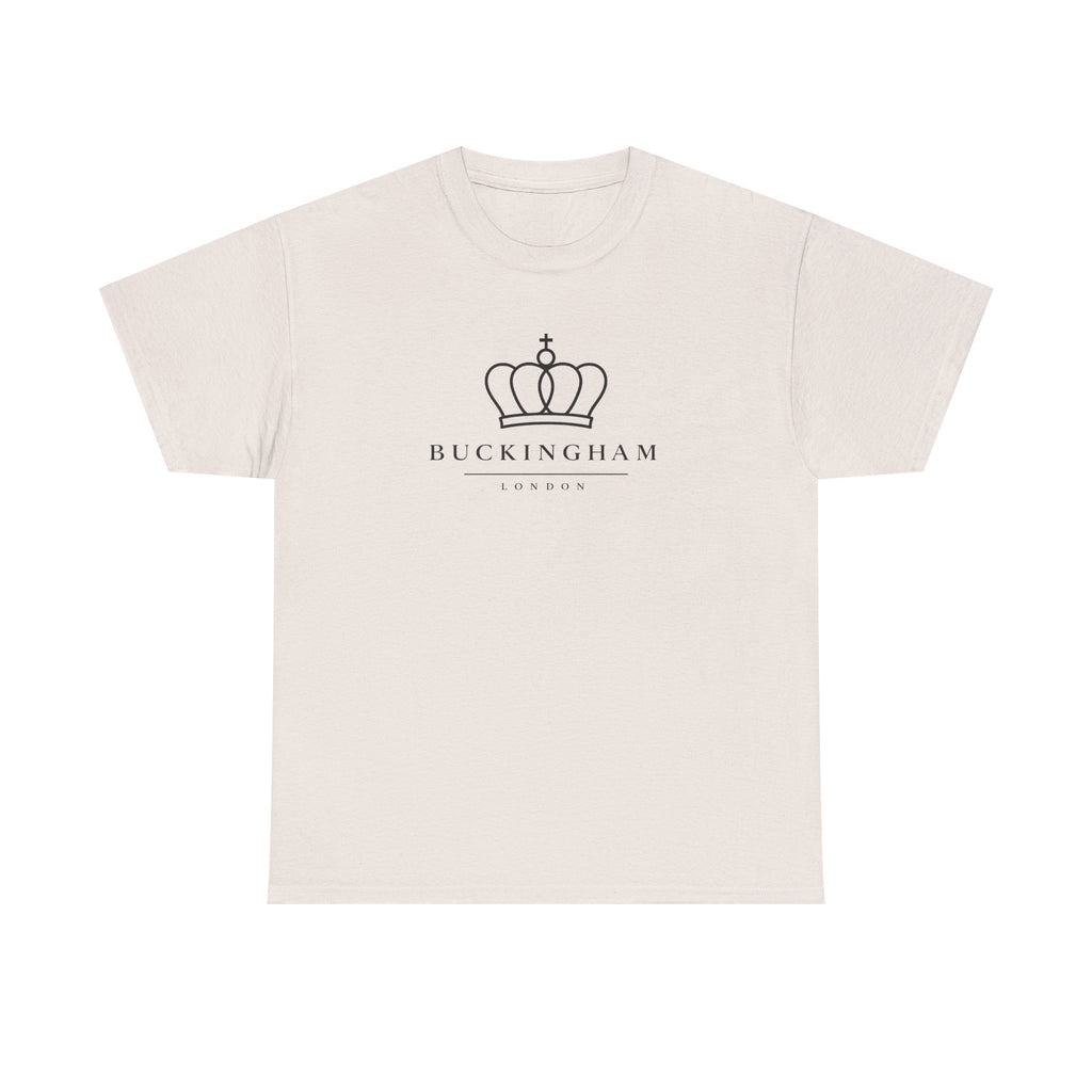 Buckingham Crown T‑Shirt – Minimalist Royal Logo Tee