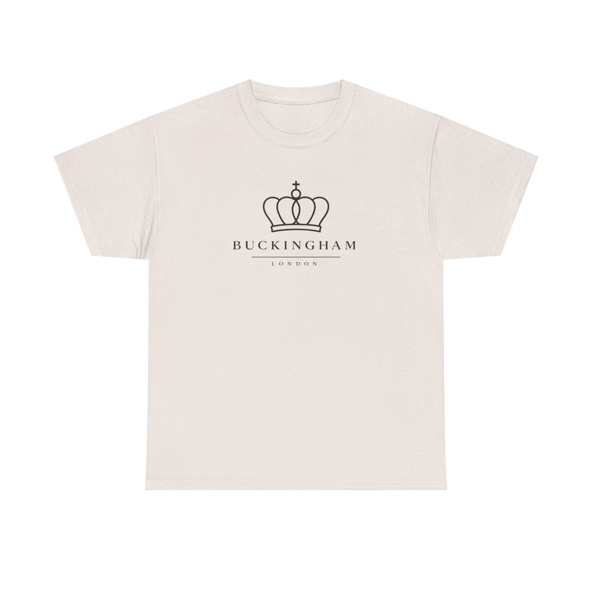 Buckingham Crown T‑Shirt – Minimalist Royal Logo Tee