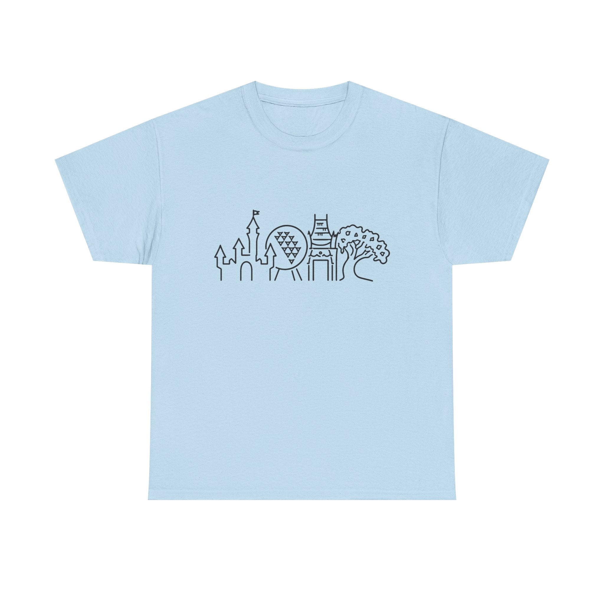 All Four Parks Theme T-Shirt — Park Hopping Tee