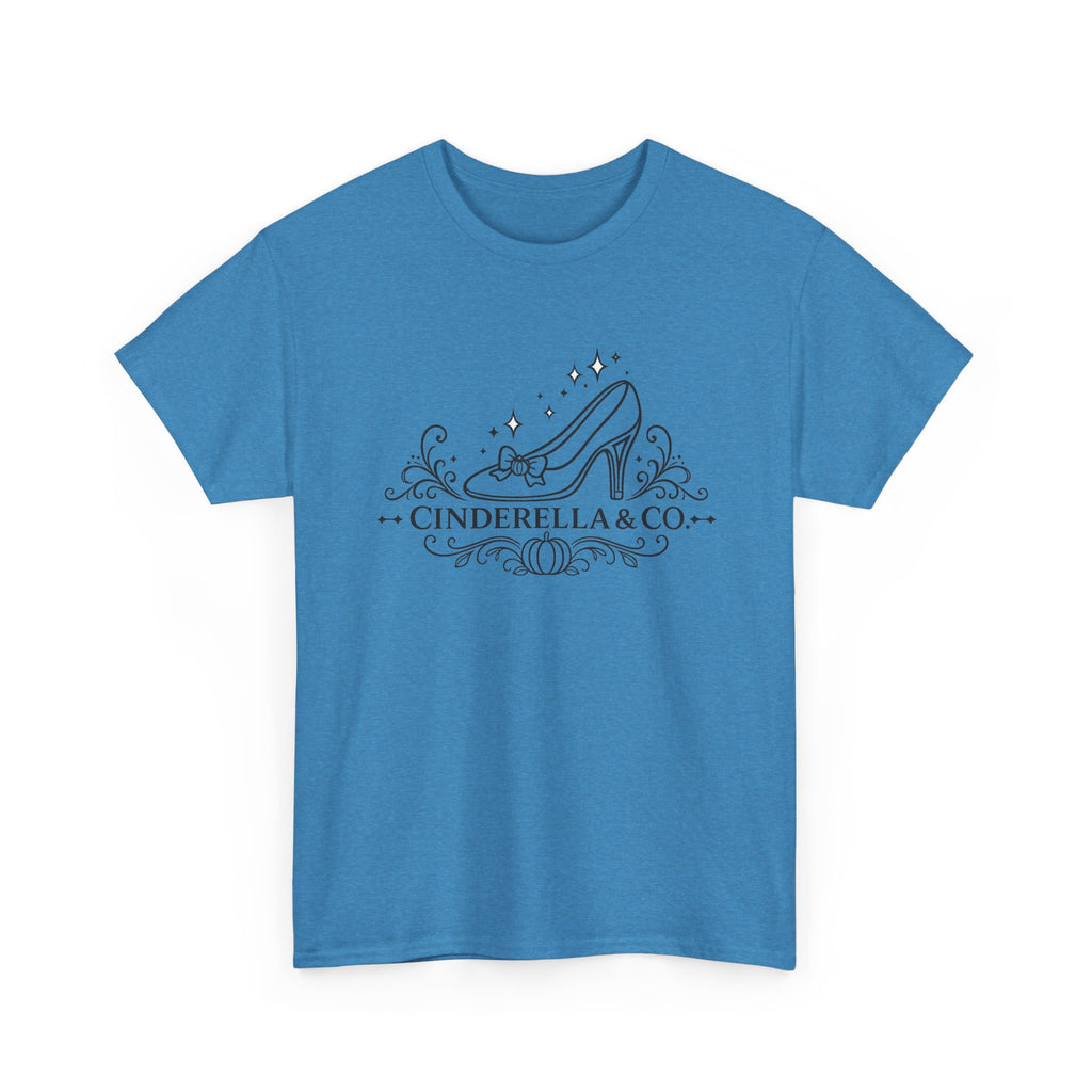 Cinderella & Co. Graphic Tee — Glass Slipper Vintage Logo T-Shirt